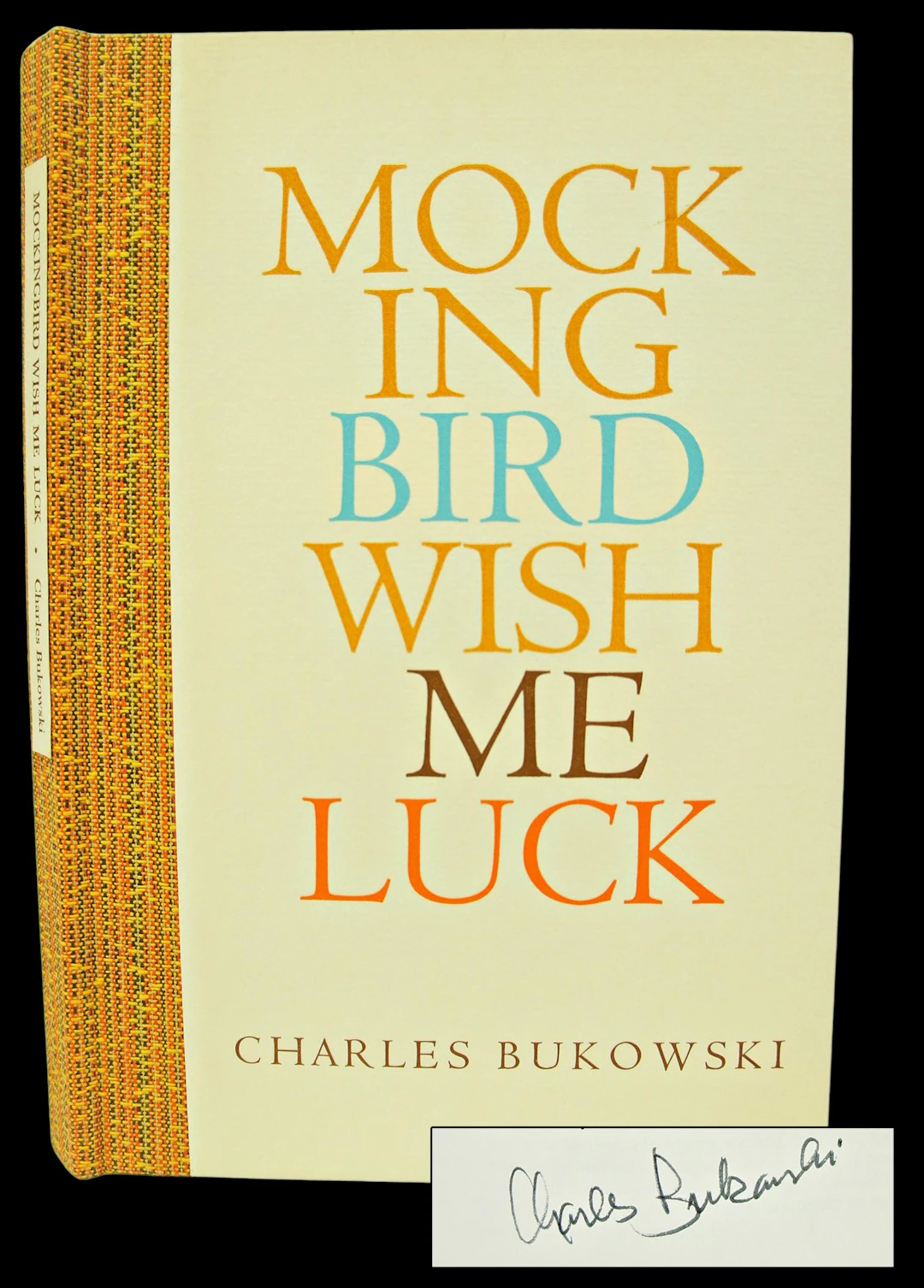 [Signed] [First Edition] Mockingbird Wish Me Luck (Rare