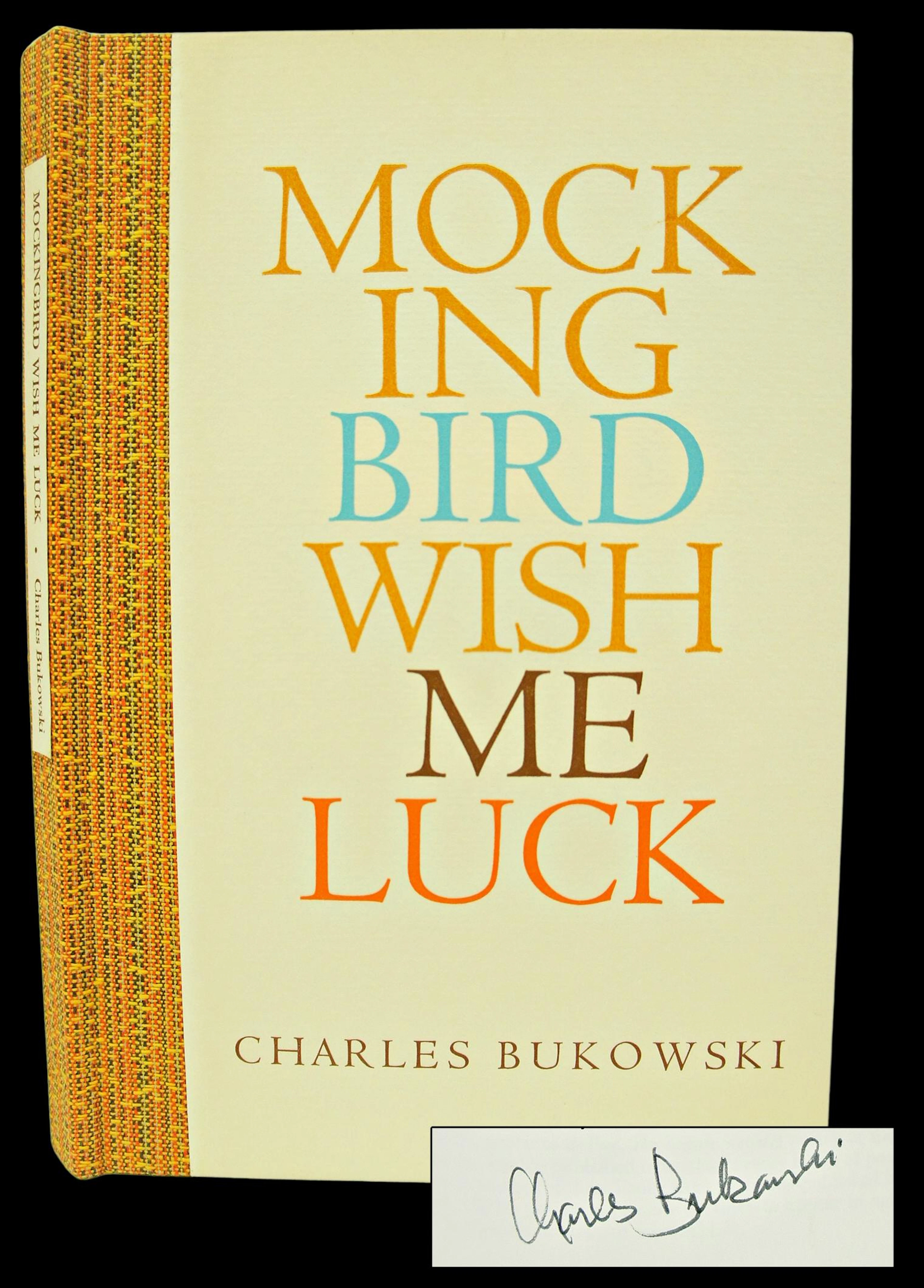 [Signed] [First Edition] Mockingbird Wish Me Luck (Rare