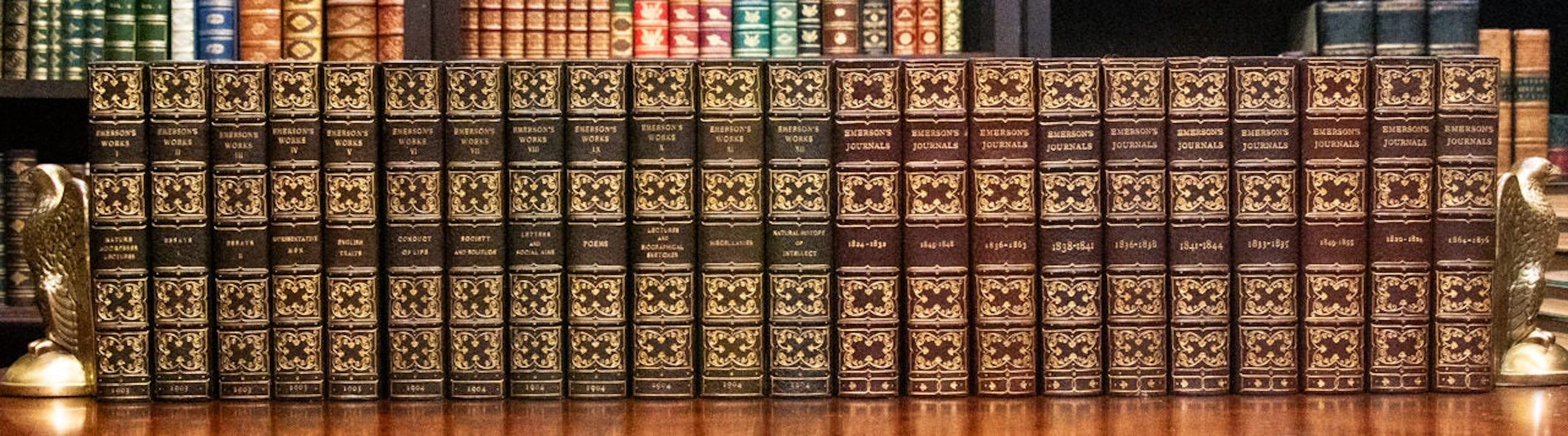 [Signed] The Writings and Journals of Ralph Waldo Emerson...