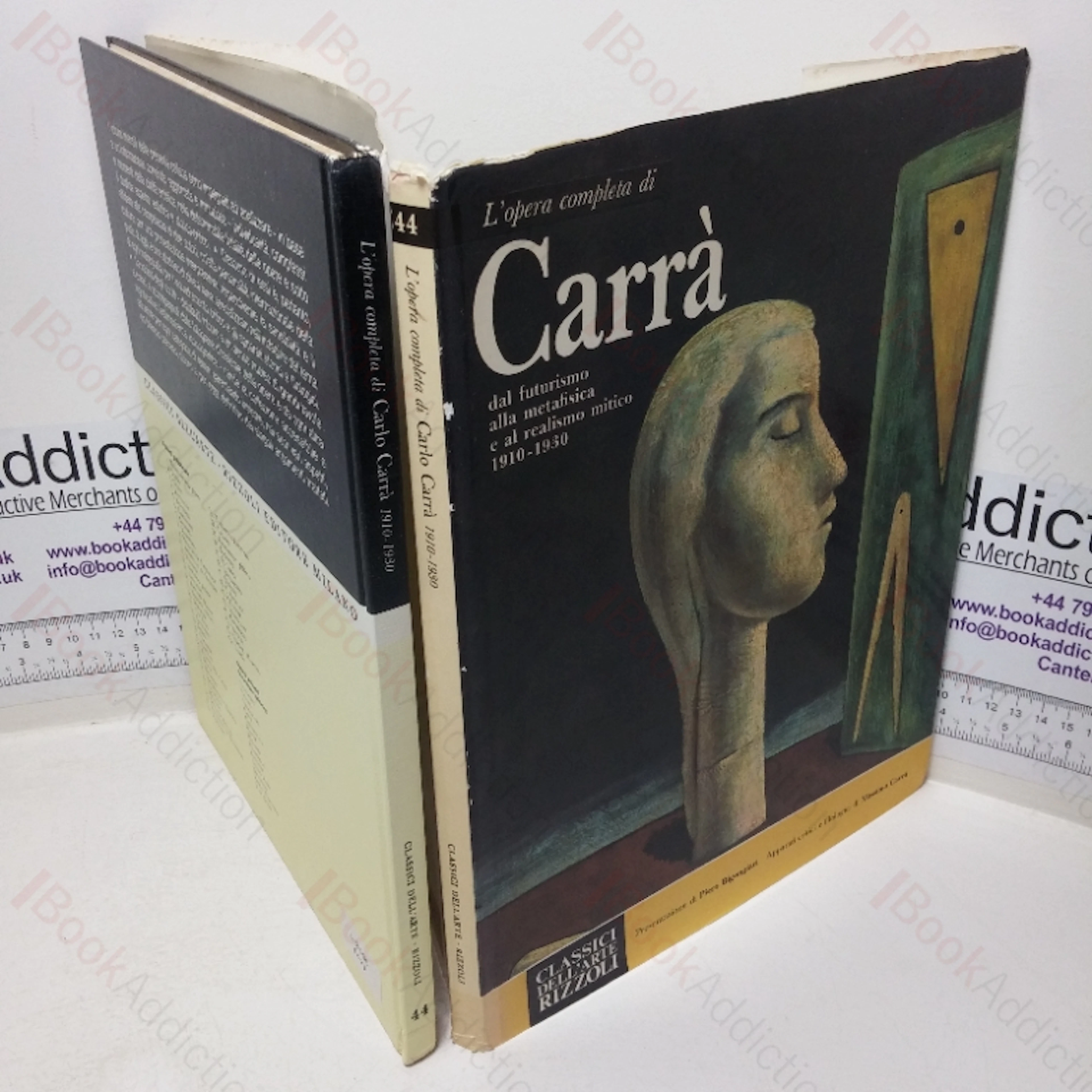 [Signed] [First Edition] L'Opera Complete di Carra dal...