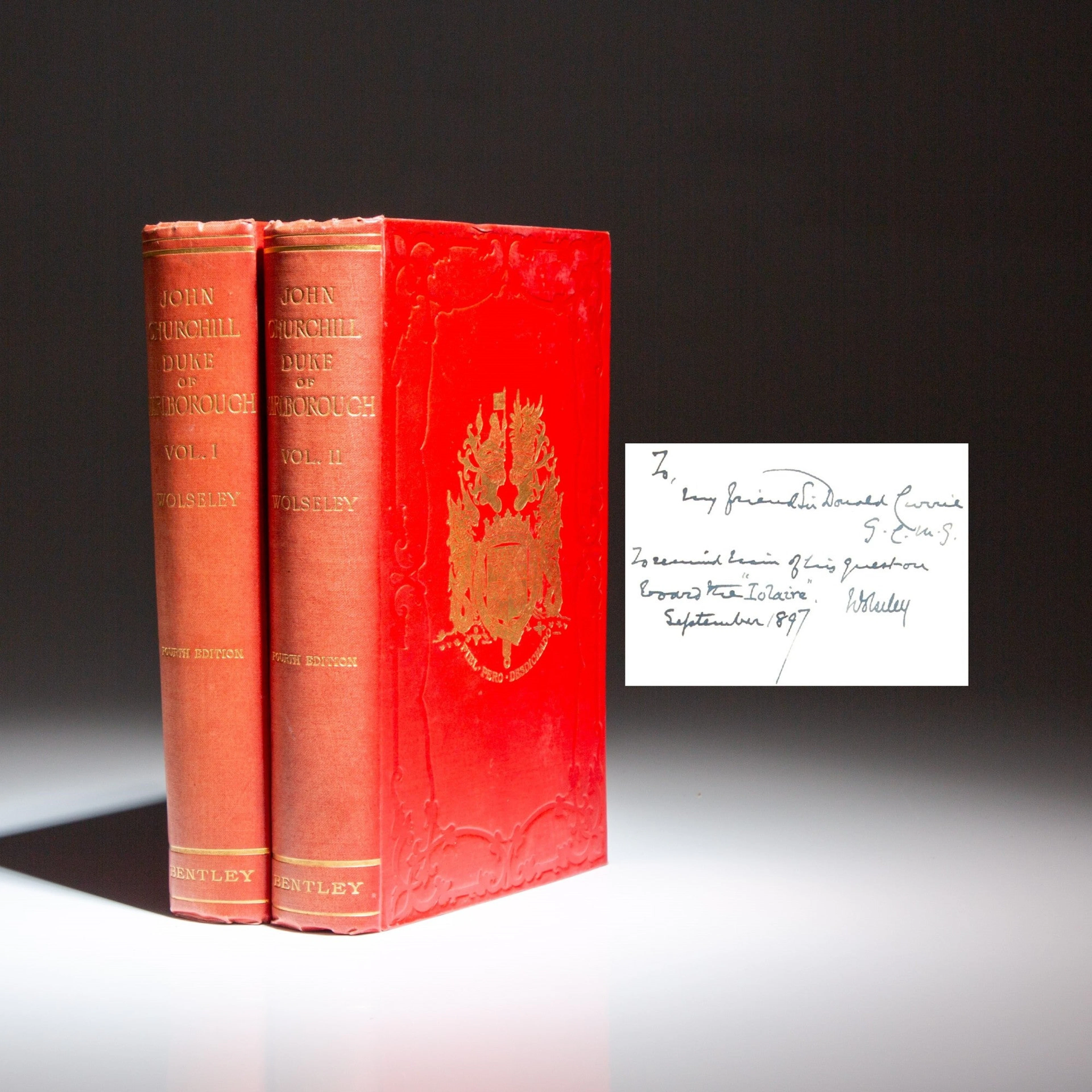 [Signed] The Life of John Churchill; Duke of Marlborough...