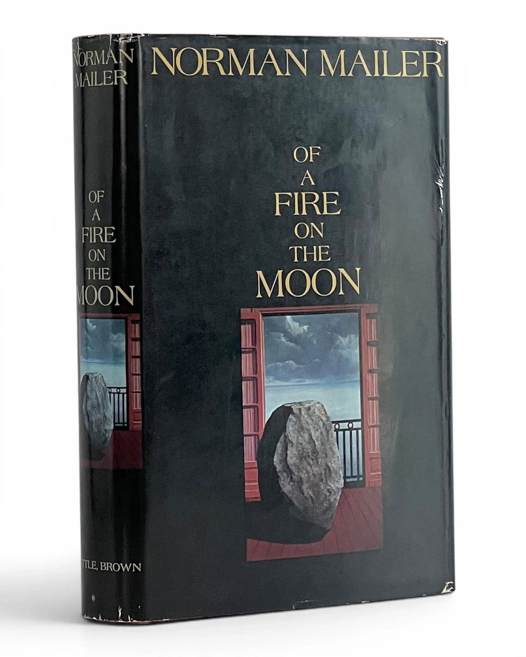 [Signed] [First Edition] Of a Fire on the Moon Mailer, Norman [Hardcover]