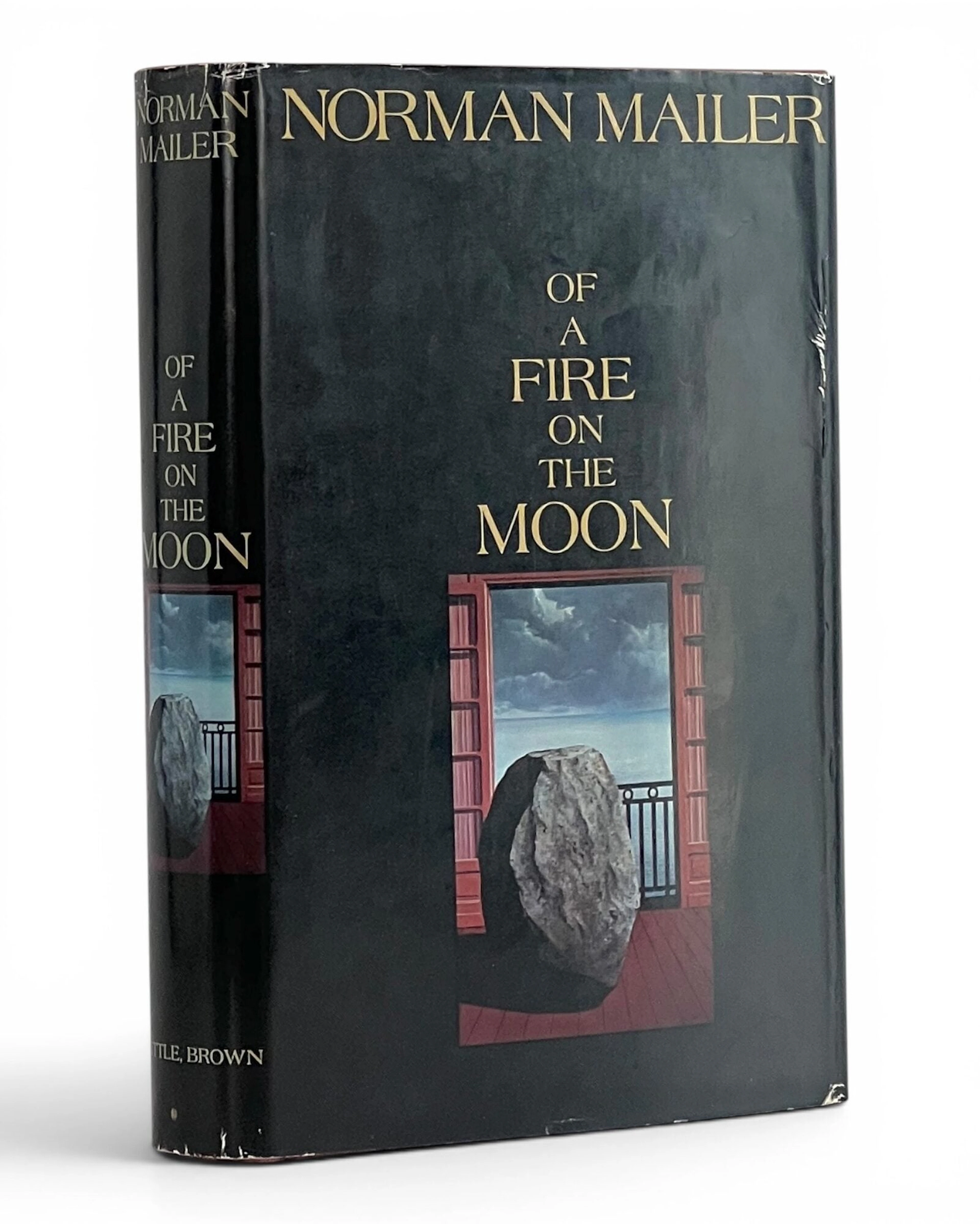 [Signed] [First Edition] Of a Fire on the Moon Mailer, Norman [Hardcover]