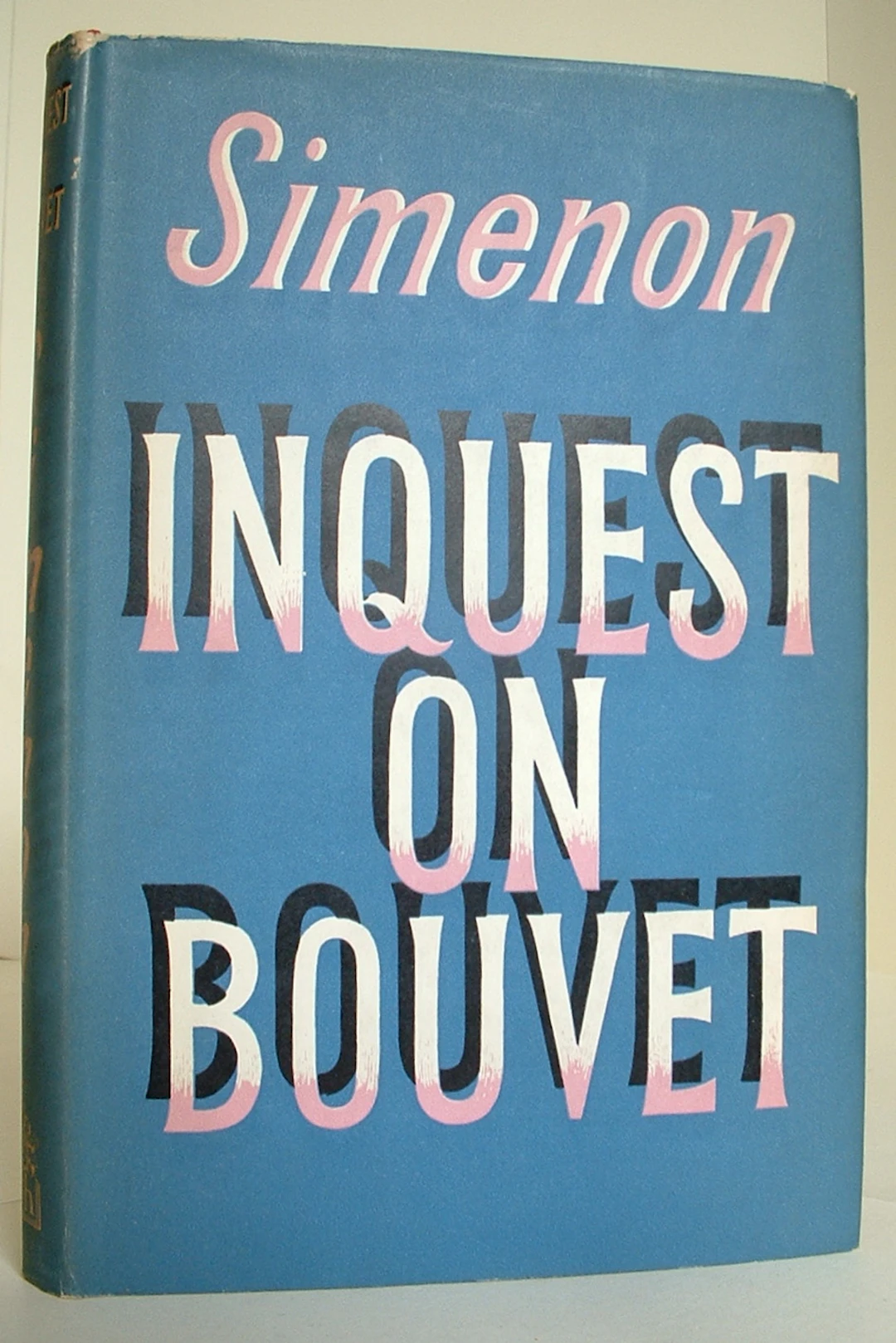 [First Edition] Inquest on Bouvet Georges Simenon...