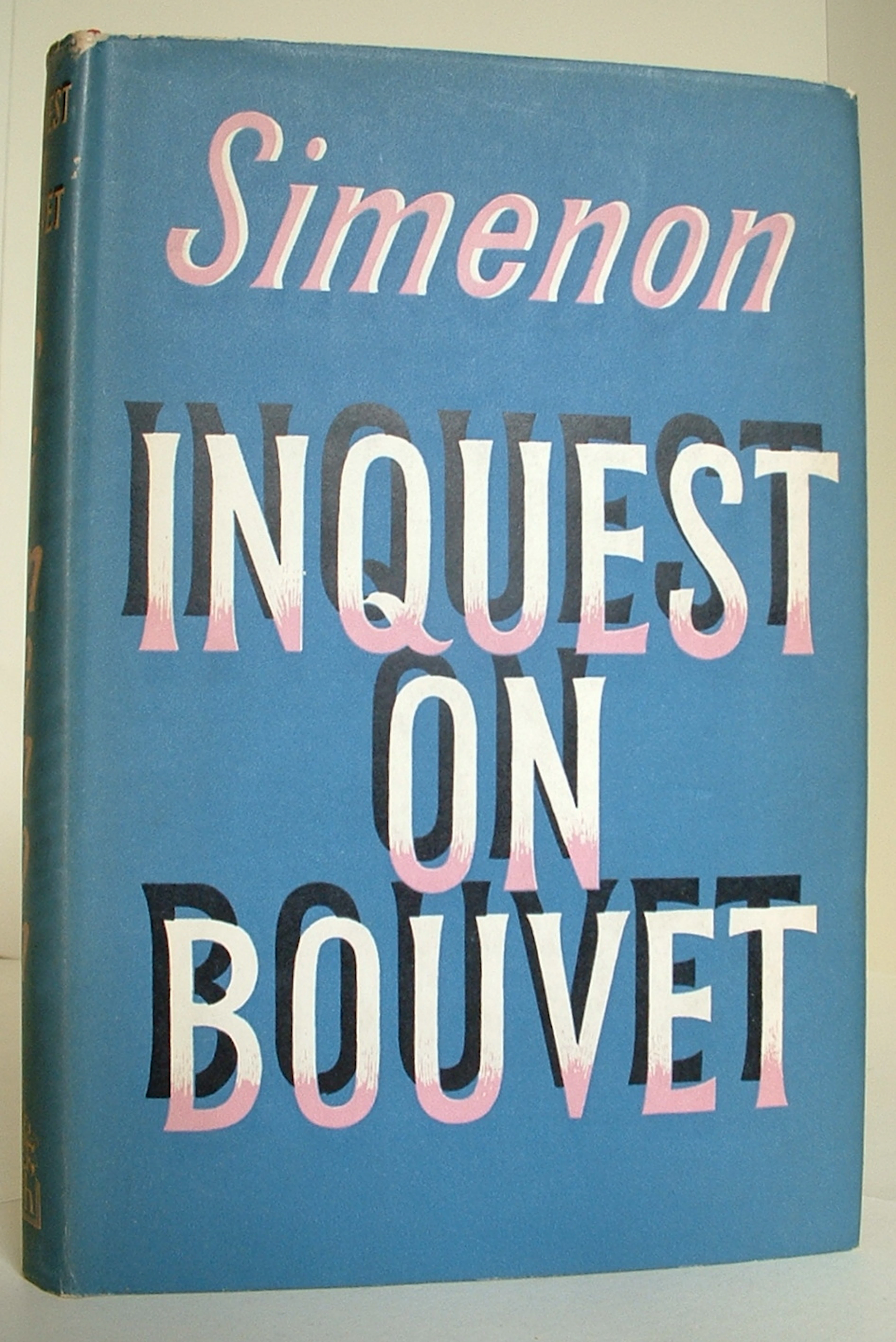 [First Edition] Inquest on Bouvet Georges Simenon...