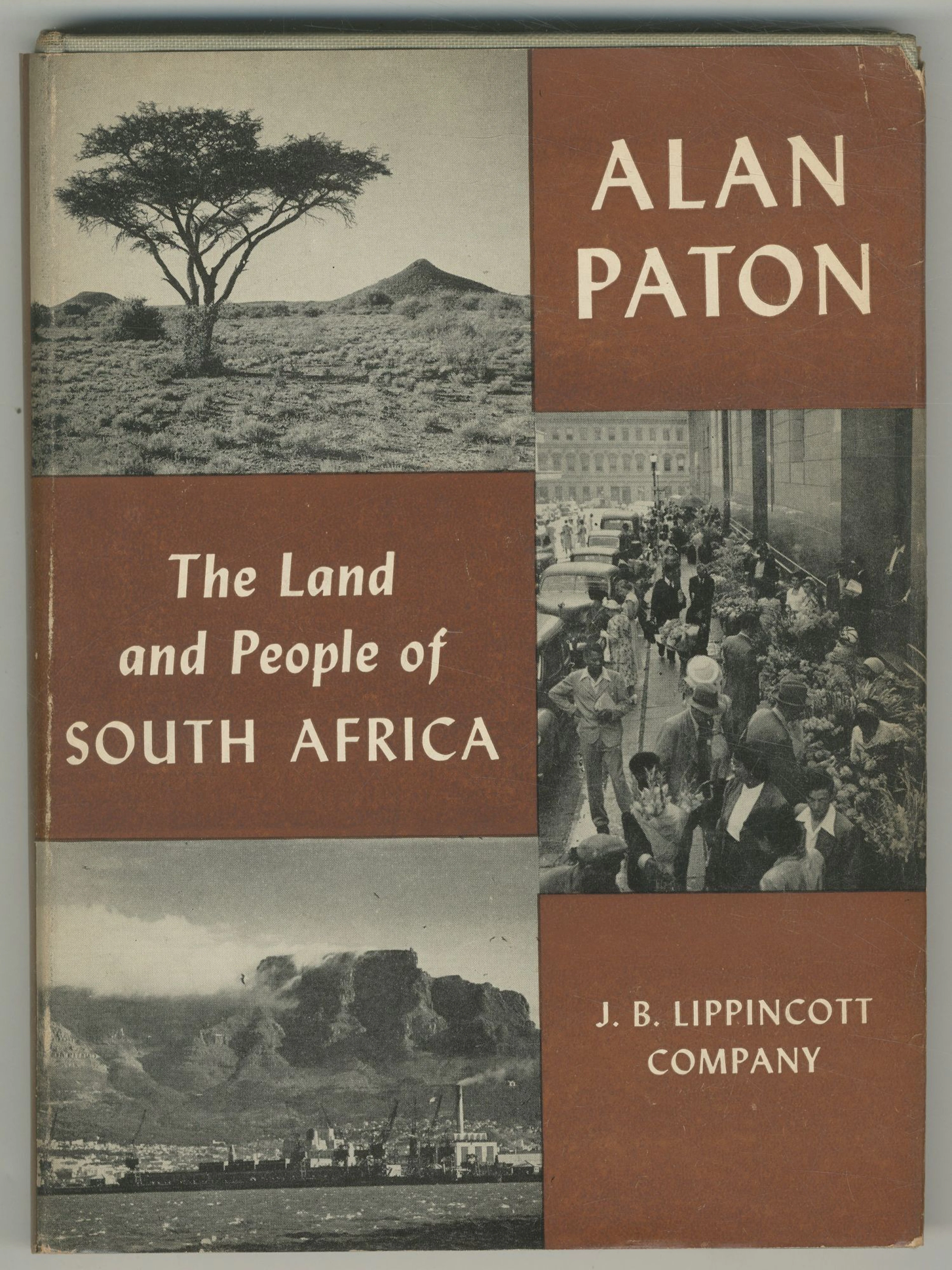 [Signed] [First Edition] The Land and People of South Africa PATON