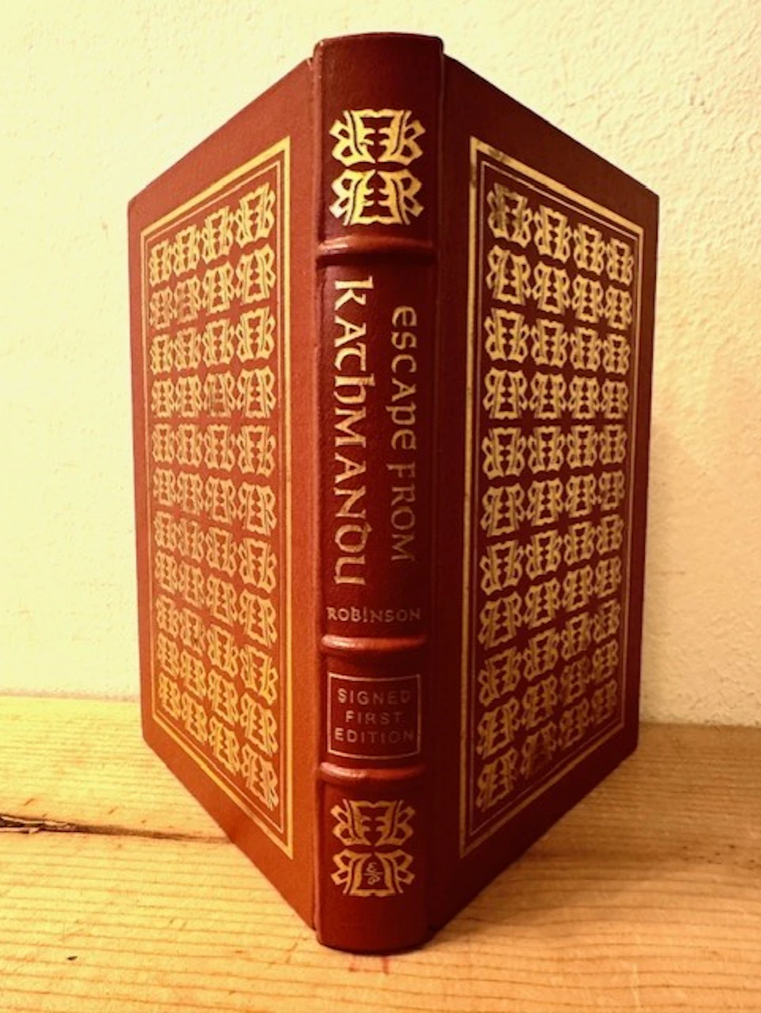 [Signed] [First Edition] Escape from Kathmandu Kim...