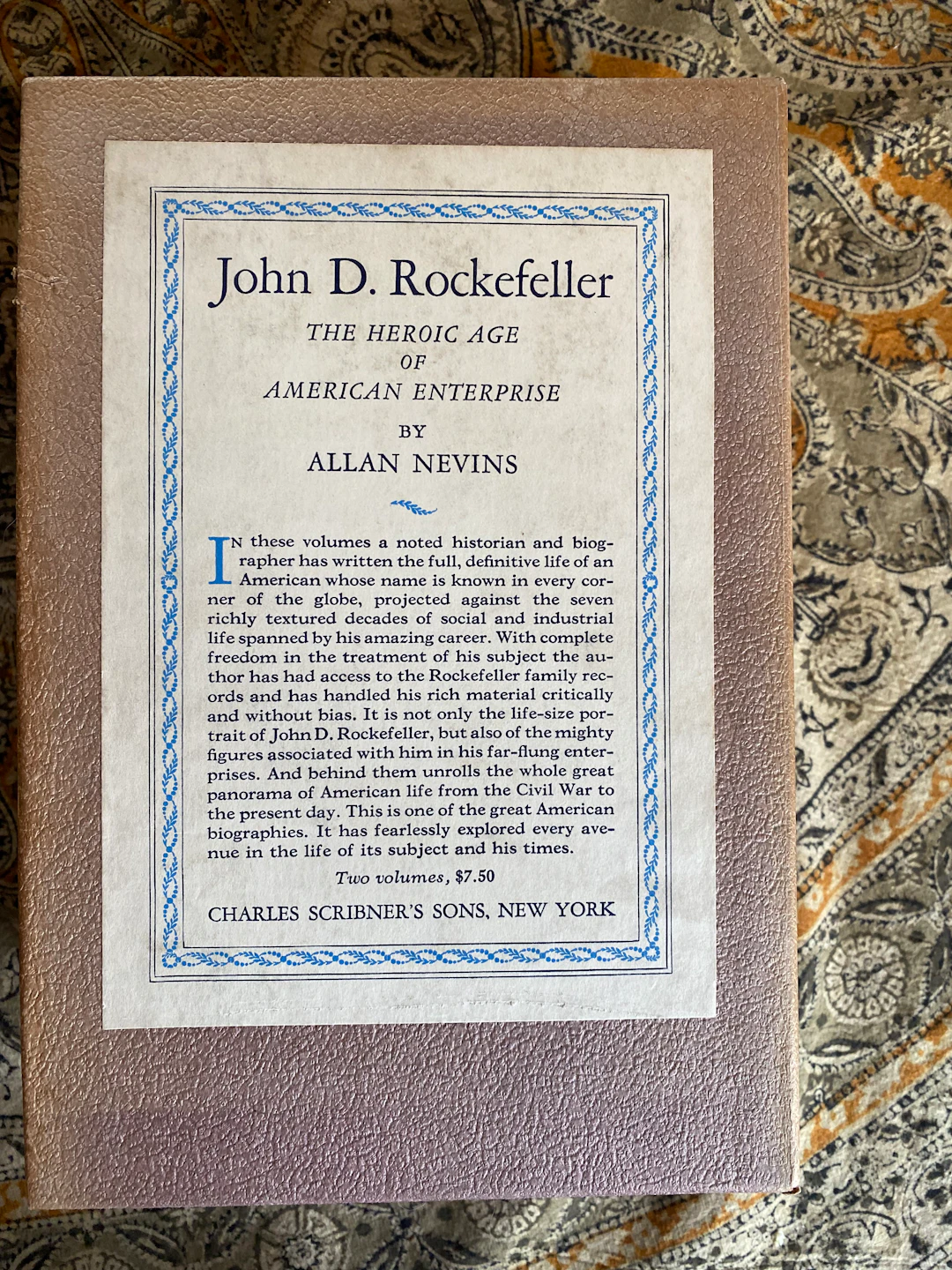 [Signed] [First Edition] John D
