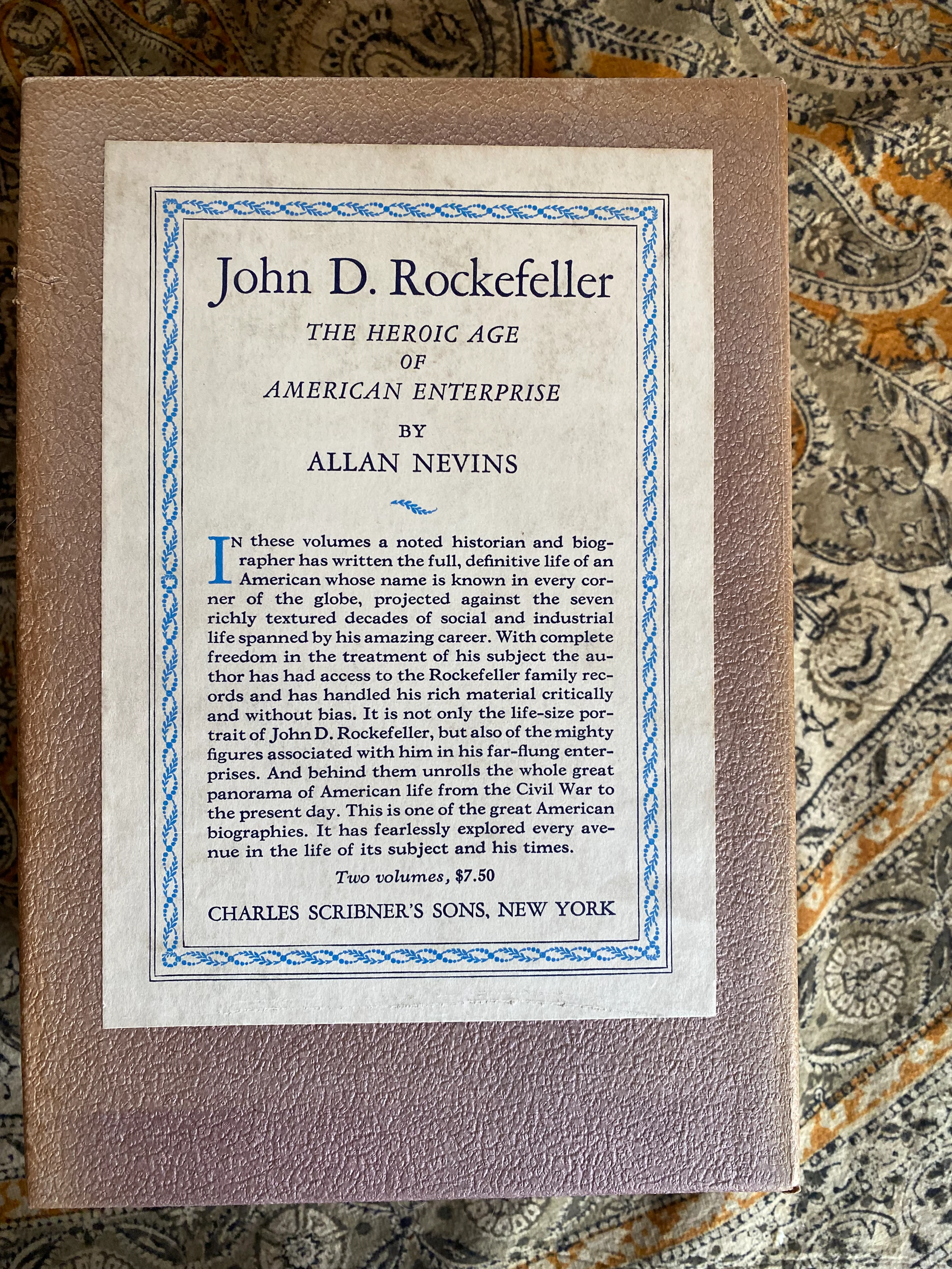 [Signed] [First Edition] John D