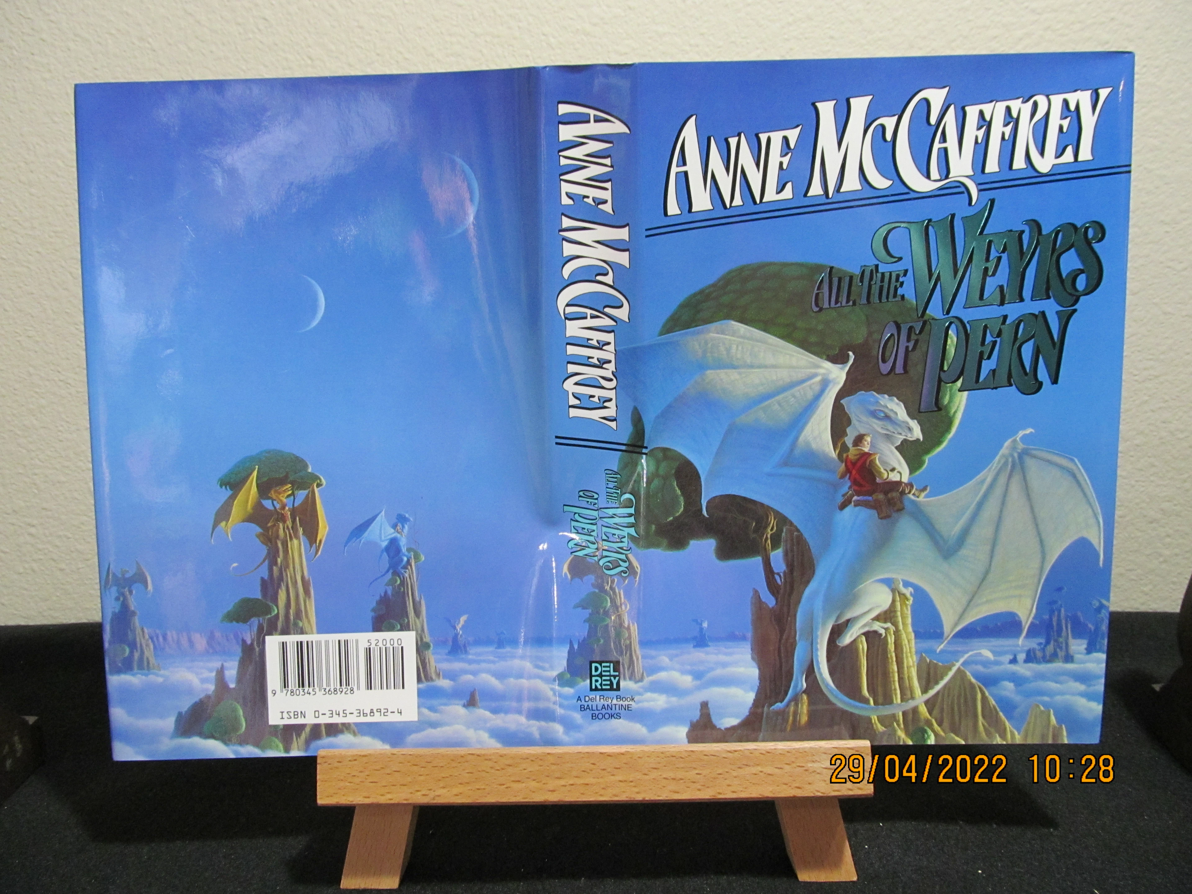 [Signed] [First Edition] All The Weyrs of Pern Anne...
