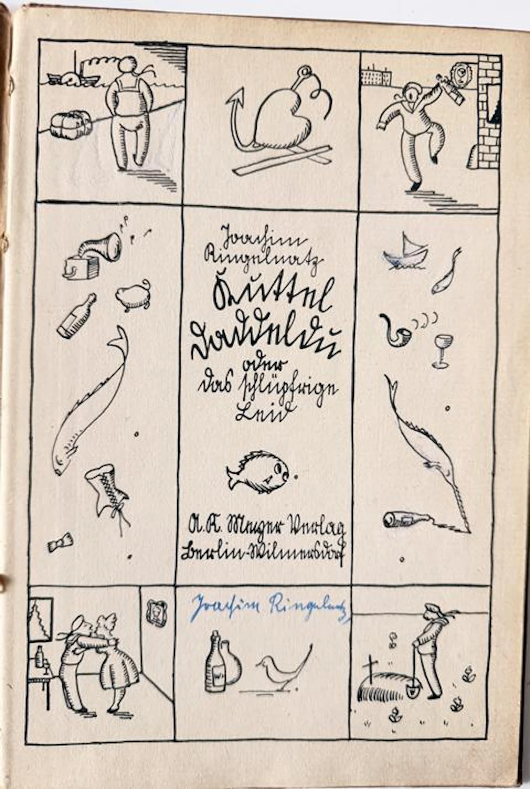 [Signed] [First Edition] Kuttel Daddeldu oder Das schlüpfrige Leid