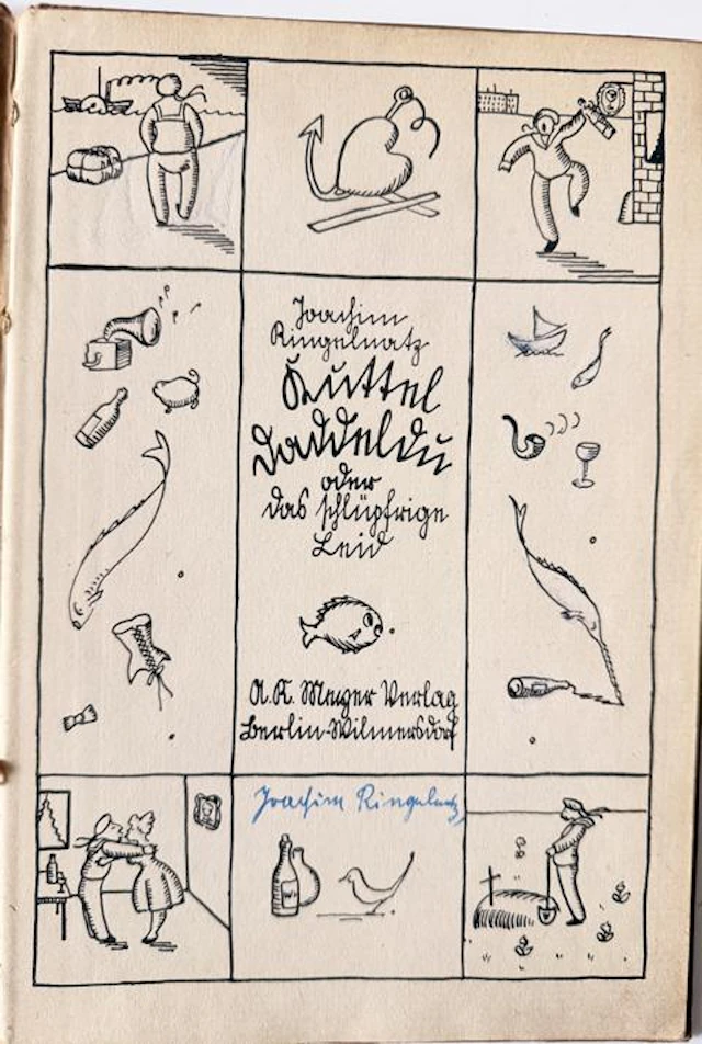 [Signed] [First Edition] Kuttel Daddeldu oder Das schlüpfrige Leid