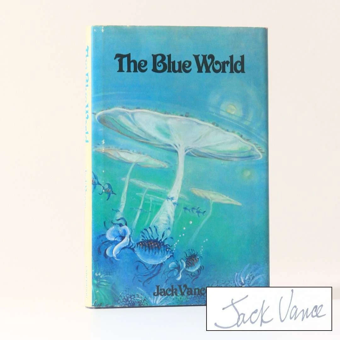 [Signed] [First Edition] The Blue World Jack Vance [Used...