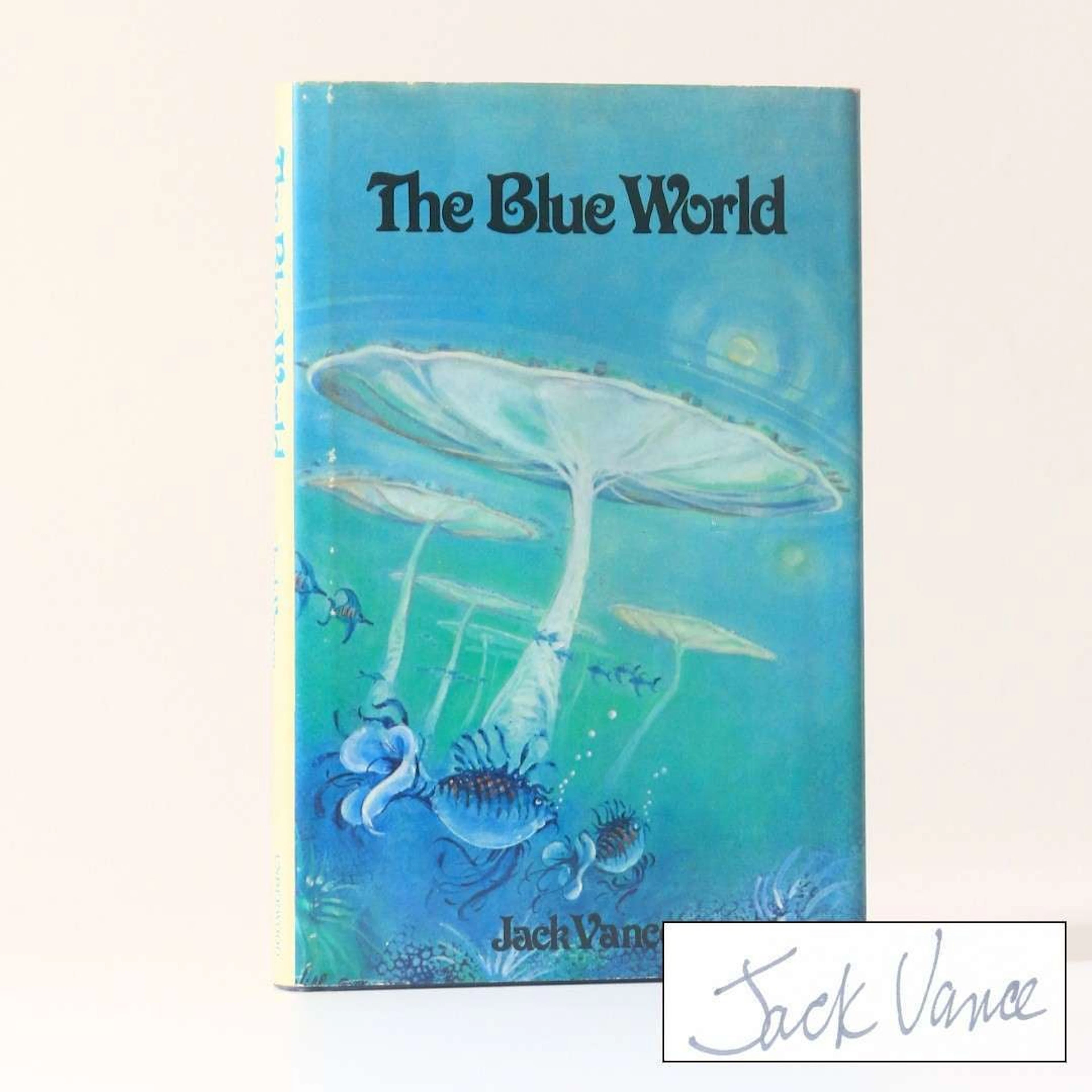 [Signed] [First Edition] The Blue World Jack Vance [Used...
