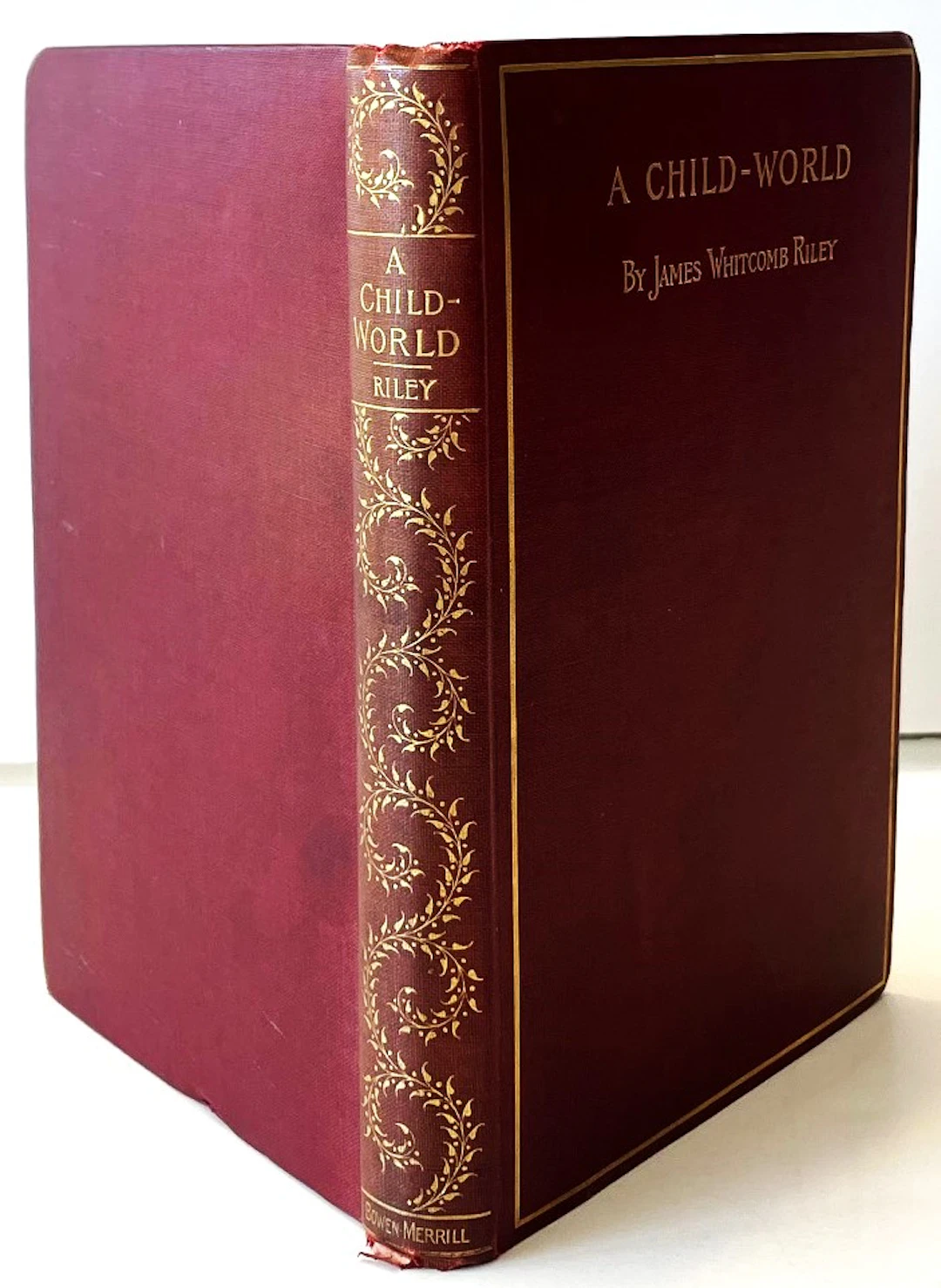 [Signed] [First Edition] A Child - World (ASSOCIATION COPY) Riley