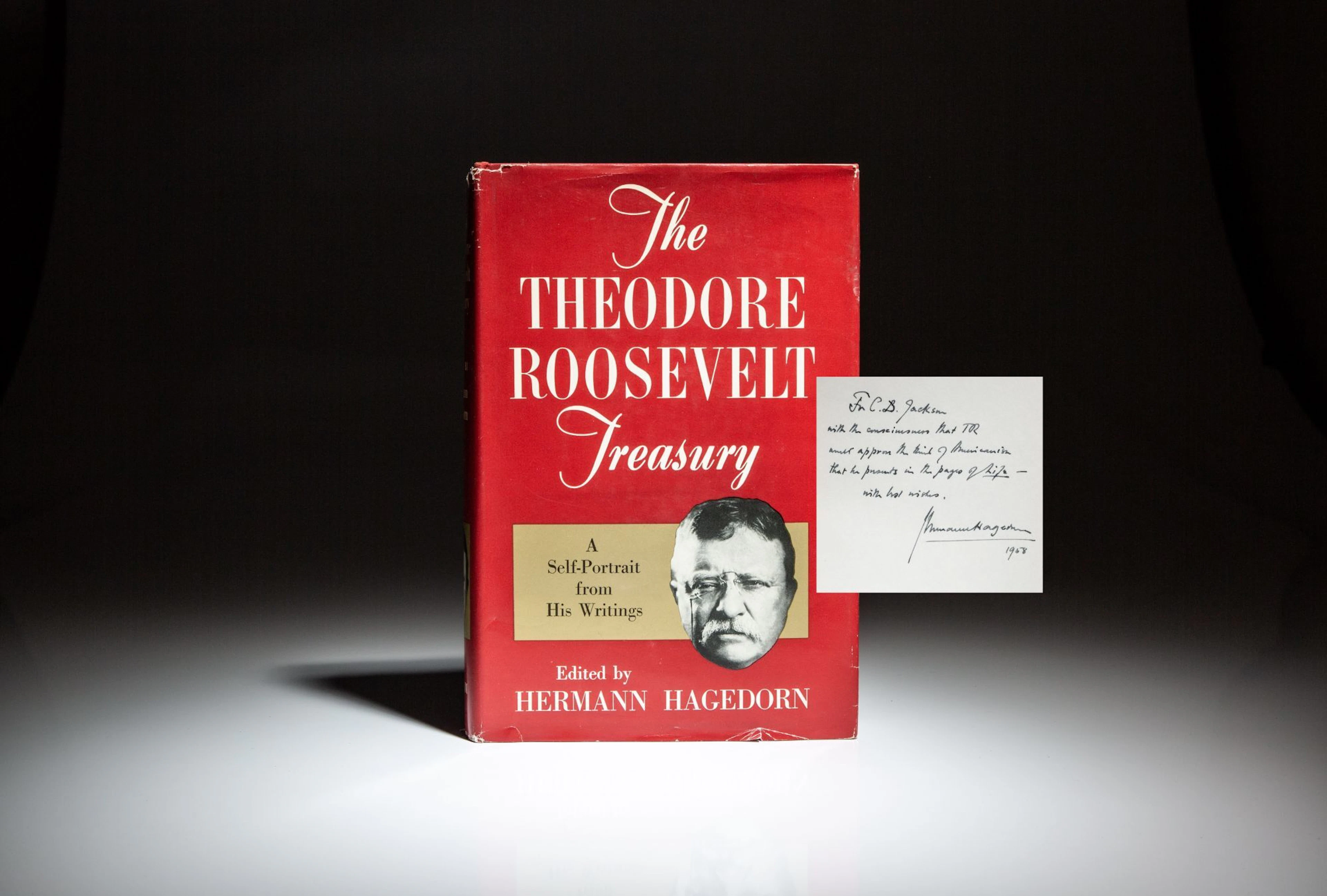 [Signed] [First Edition] The Theodore Roosevelt Treasury...
