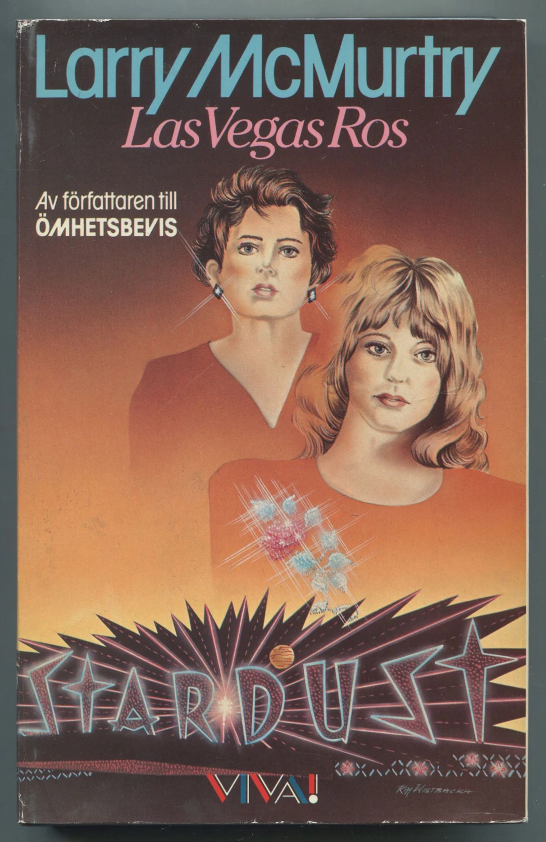 [Signed] [First Edition] Las Vegas Ros [The Desert Rose] McMURTRY