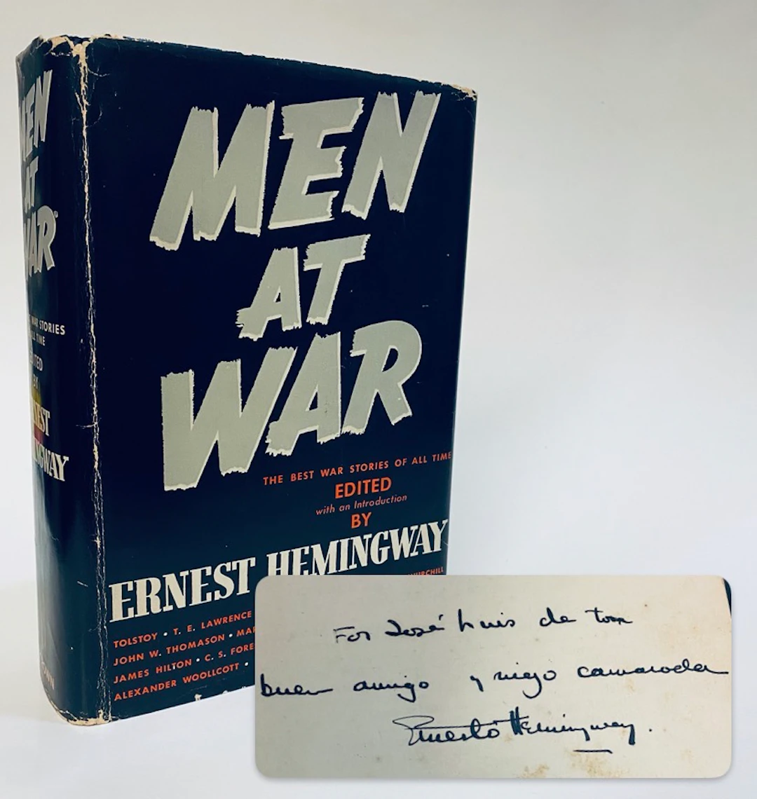 [Signed] [First Edition] Men at War (Signed & Inscribed)...
