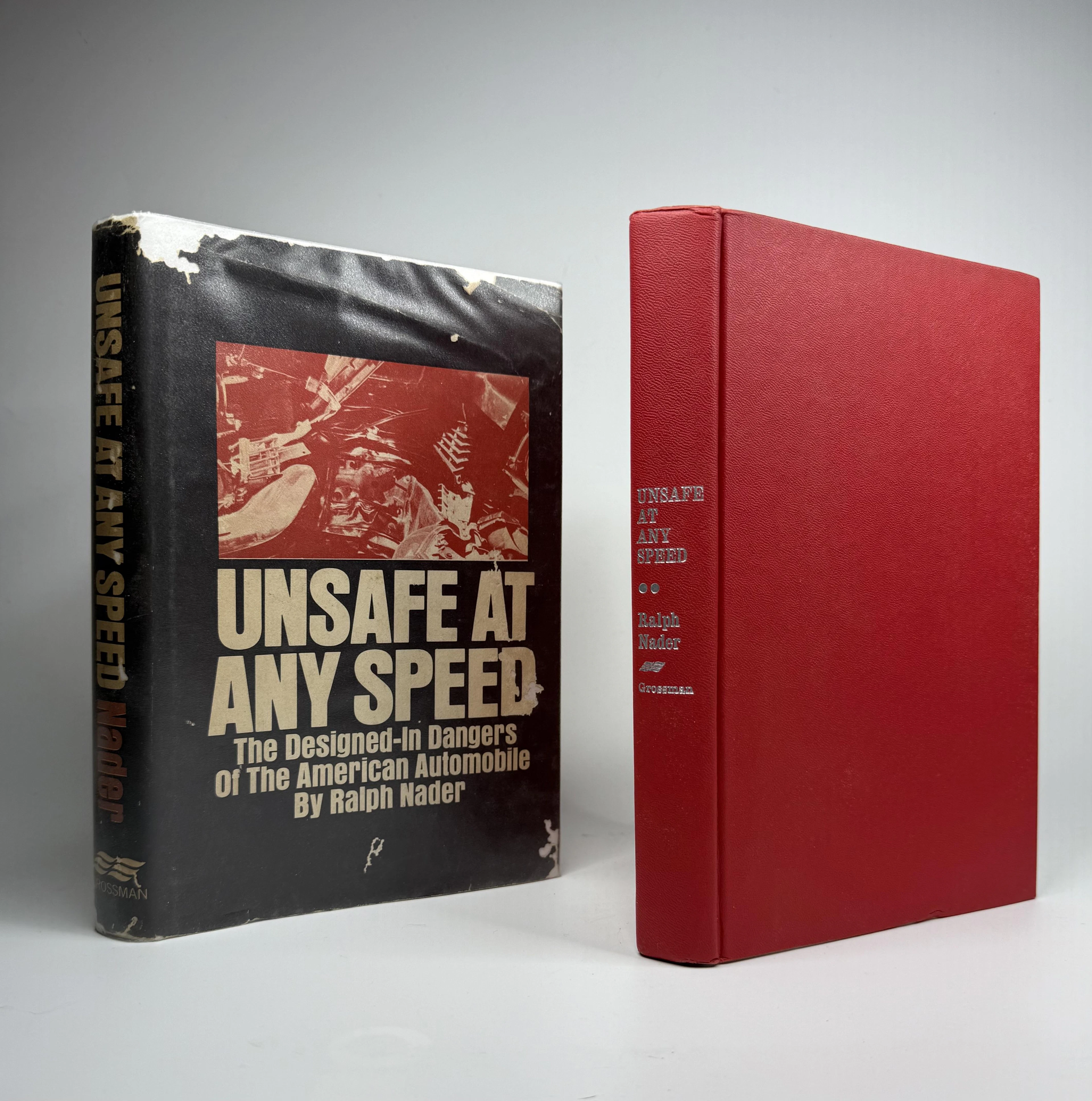 [Signed] [First Edition] Unsafe at Any Speed Ralph Nader...