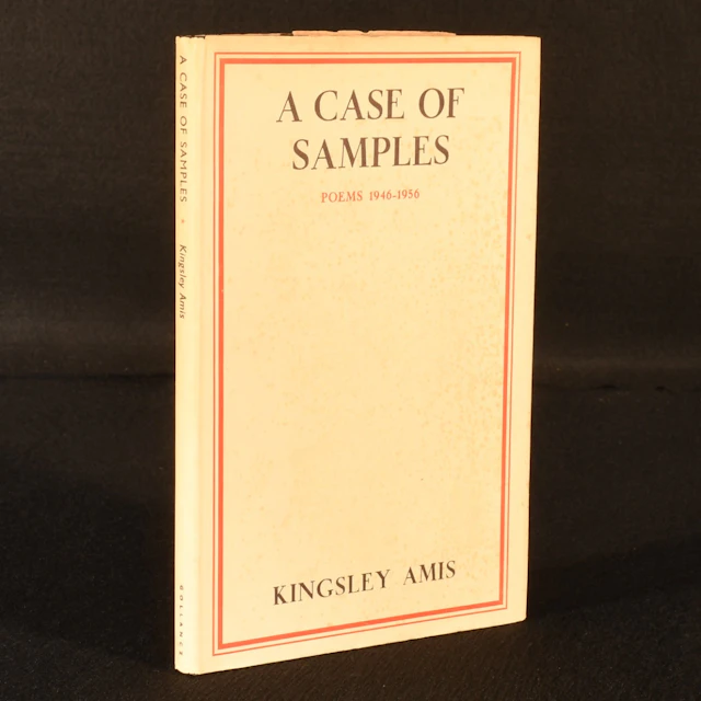 [First Edition] A Case Of Samples Poems 1946-1956...