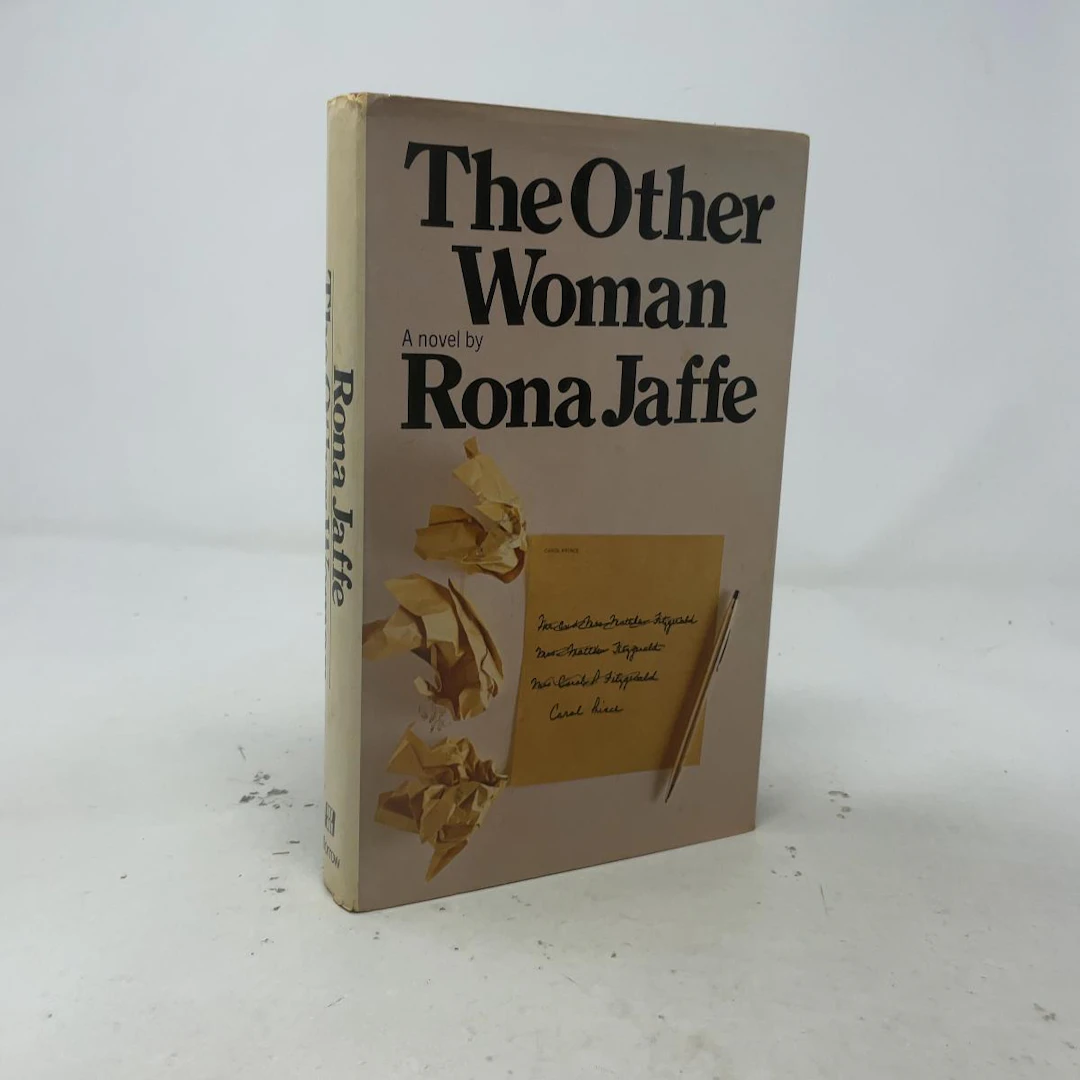 [First Edition] The Other Woman Rona Jaffe [Used - Very good] [Hardcover]