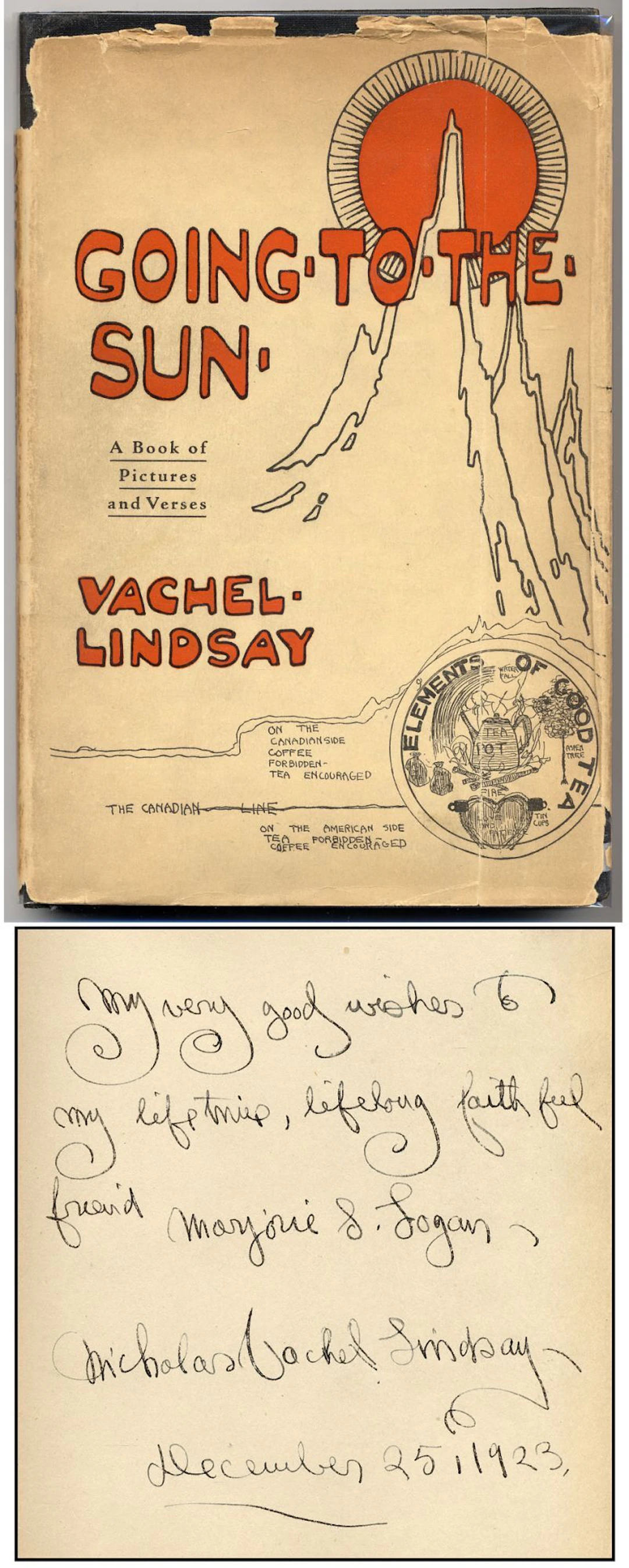 [Signed] [First Edition] Going to the Sun LINDSAY
