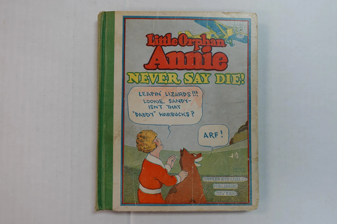[First Edition] Little Orphan Annie Never Say Die! Gray
