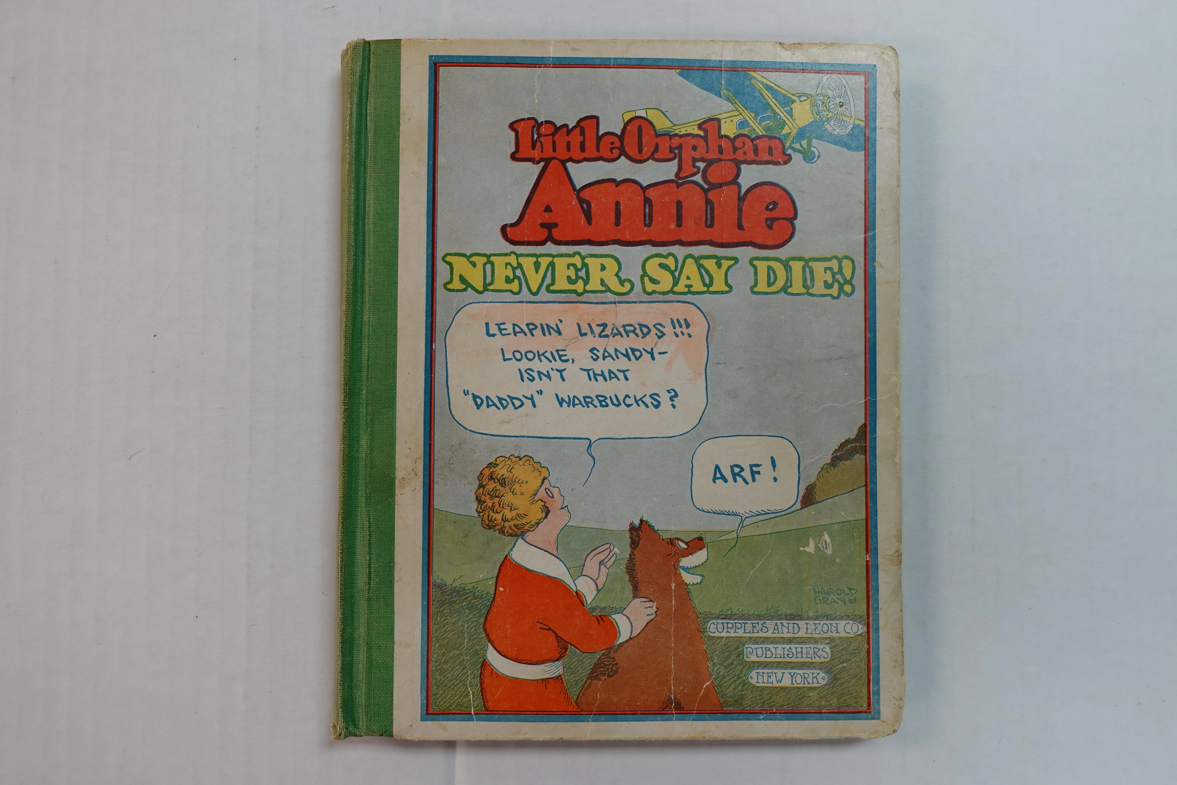 [First Edition] Little Orphan Annie Never Say Die! Gray