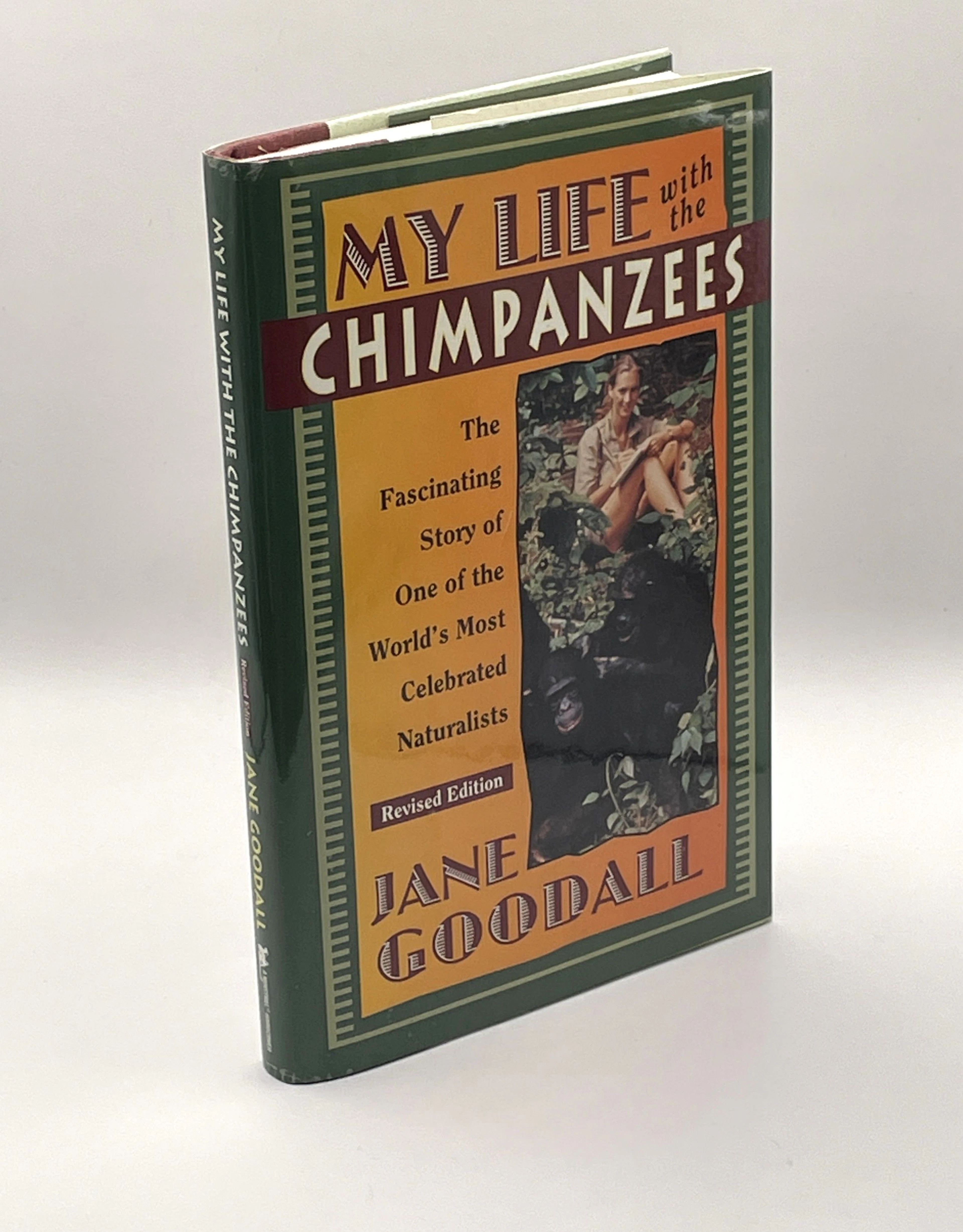 [Signed] [First Edition] My Life with the Chimpanzees Goodall
