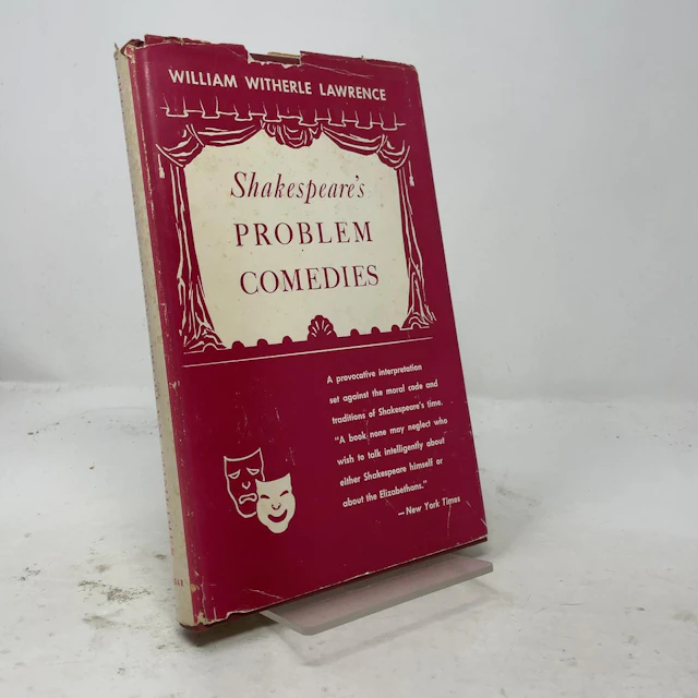 [First Edition] Shakespeare's Problem Comedies William...