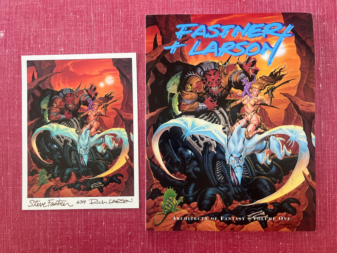 [Signed] [First Edition] Fastner & Larson: Architects of Fanstasy