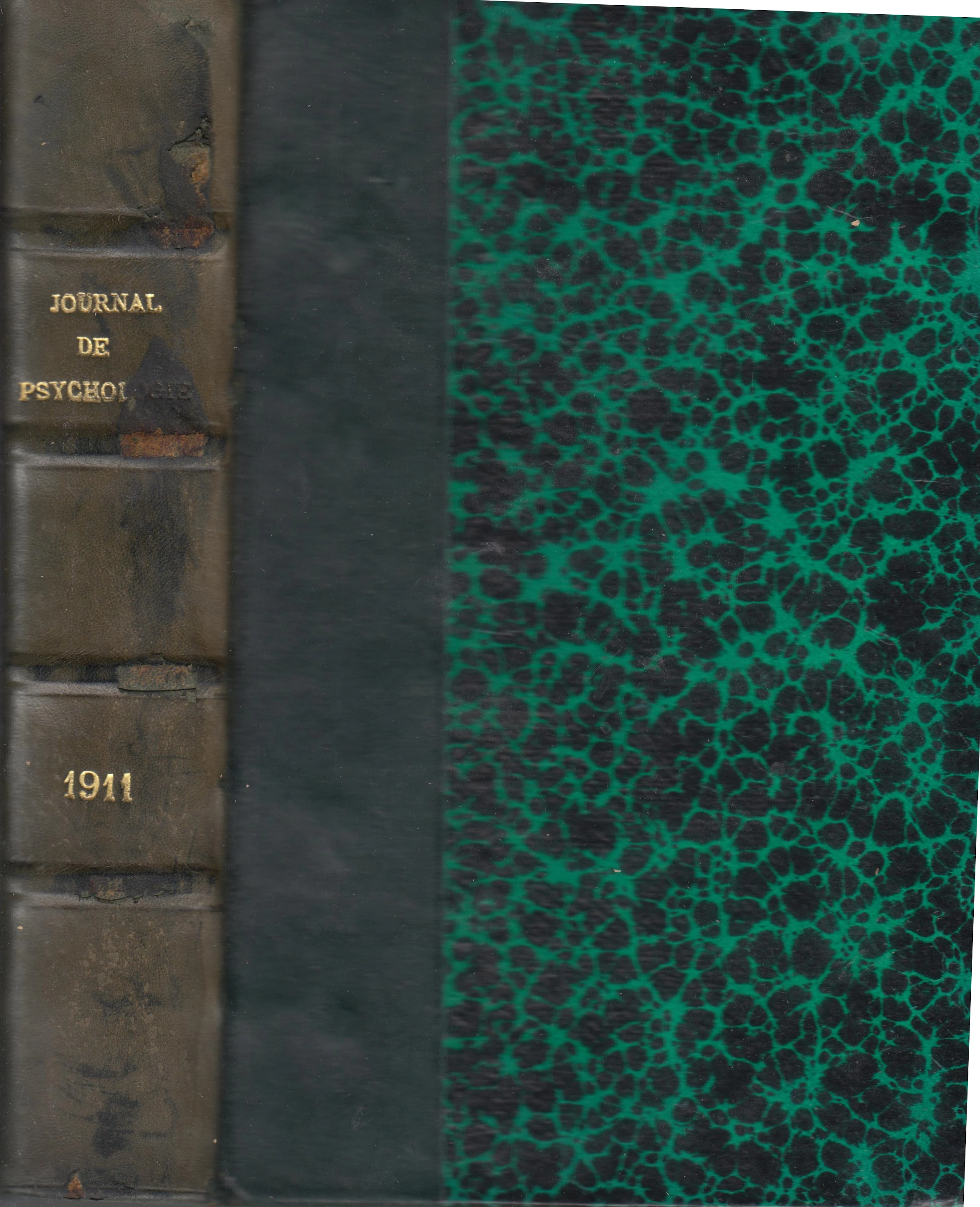 [First Edition] Journal de Psychologie normale et pathologique (dir