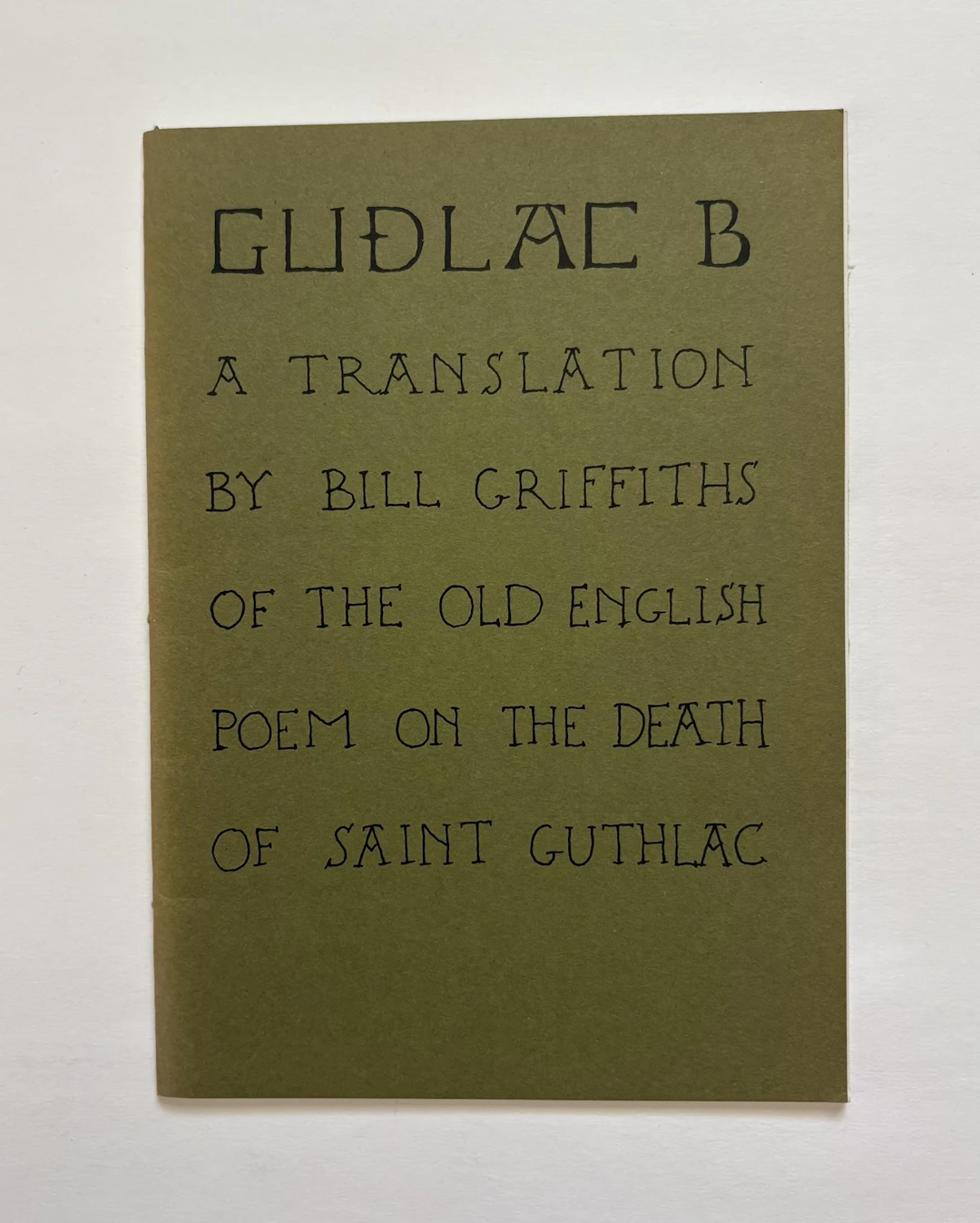 [Signed] [First Edition] Gudlac B: A Translation of the...