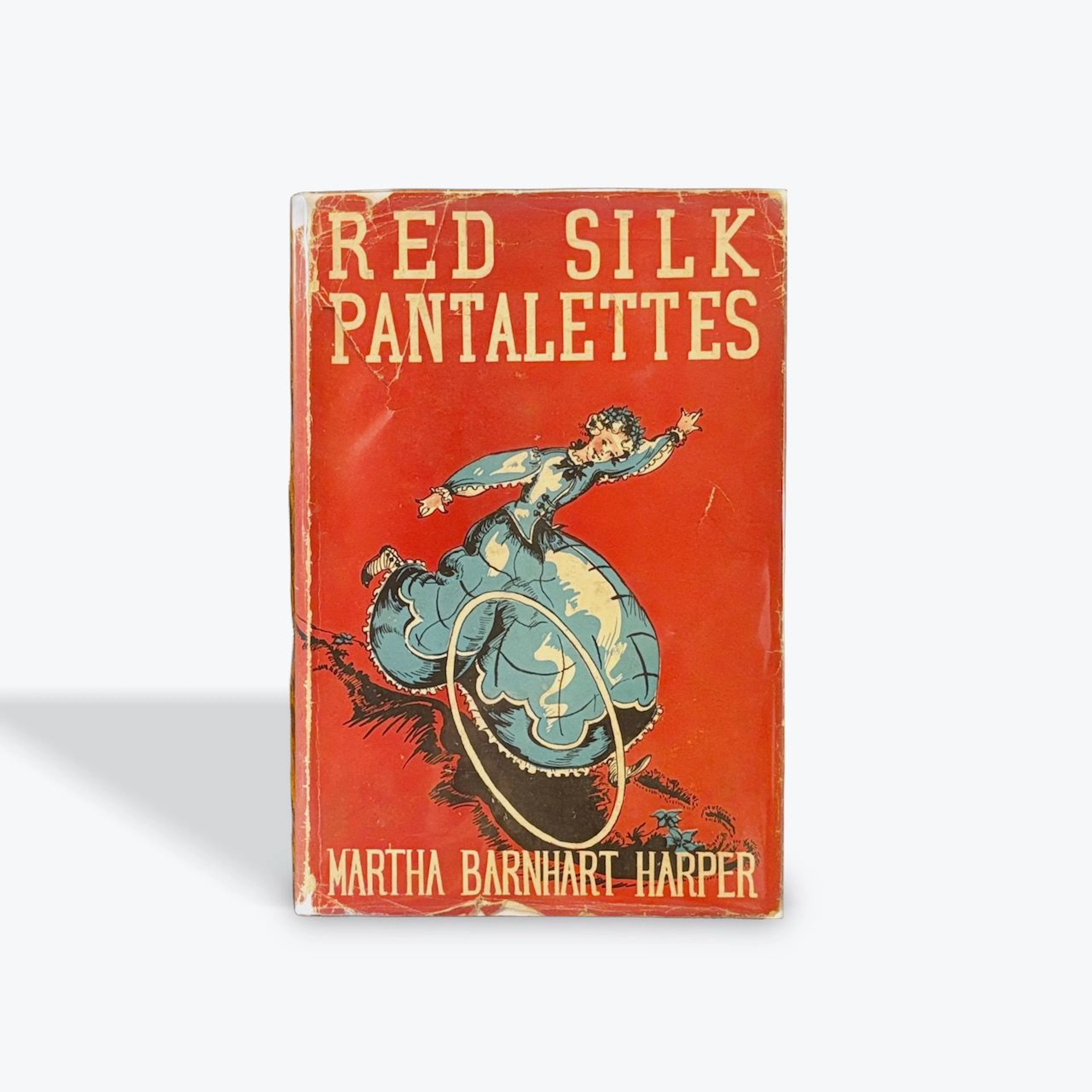 [Signed] [First Edition] Red Silk Pantalettes Martha...