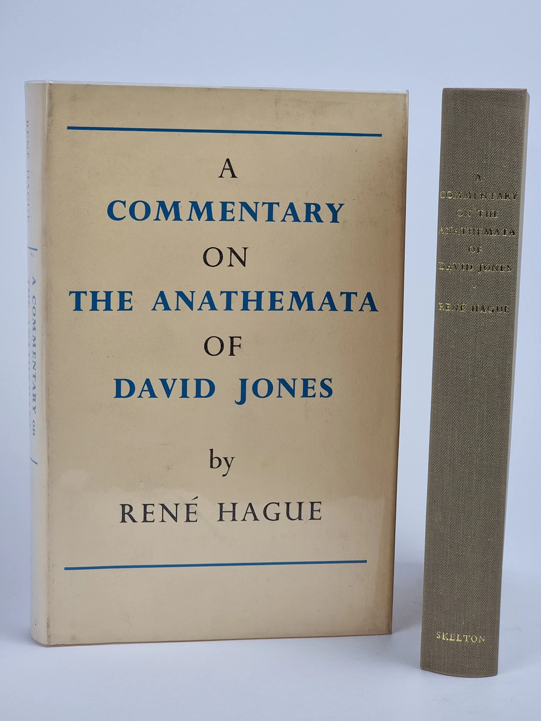 [First Edition] A Commentary on The Anathemata of David...