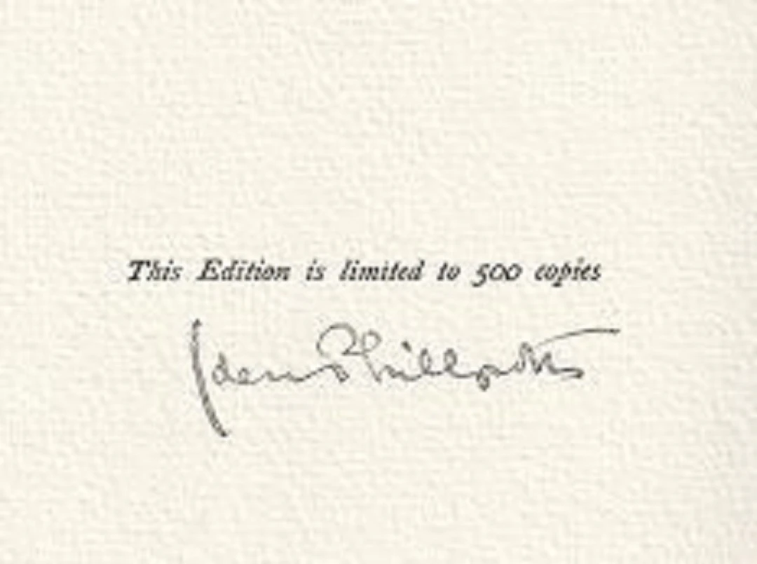 [Signed] [First Edition] Up-Along and Down-Along Eden Phillpotts