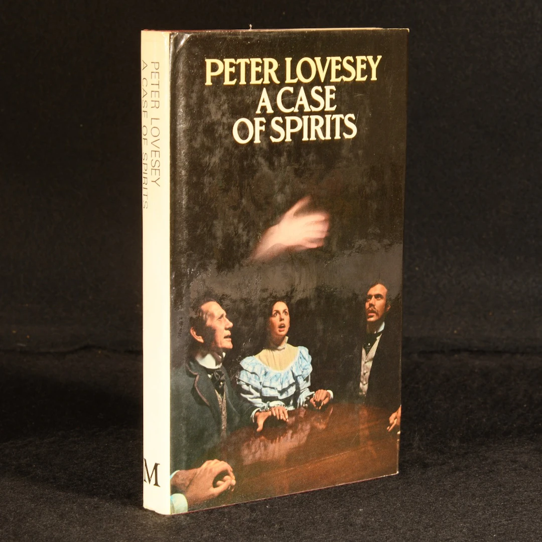[Signed] [First Edition] A Case of Spirits Peter Lovesey...