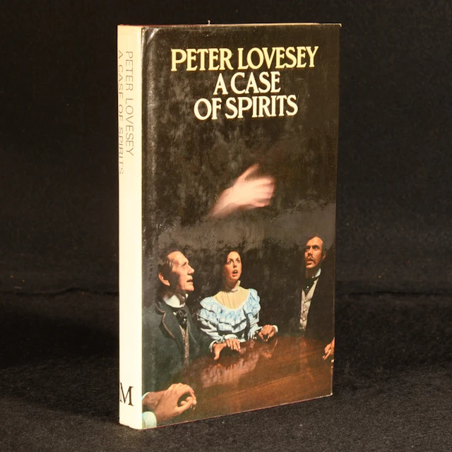 [Signed] [First Edition] A Case of Spirits Peter Lovesey...