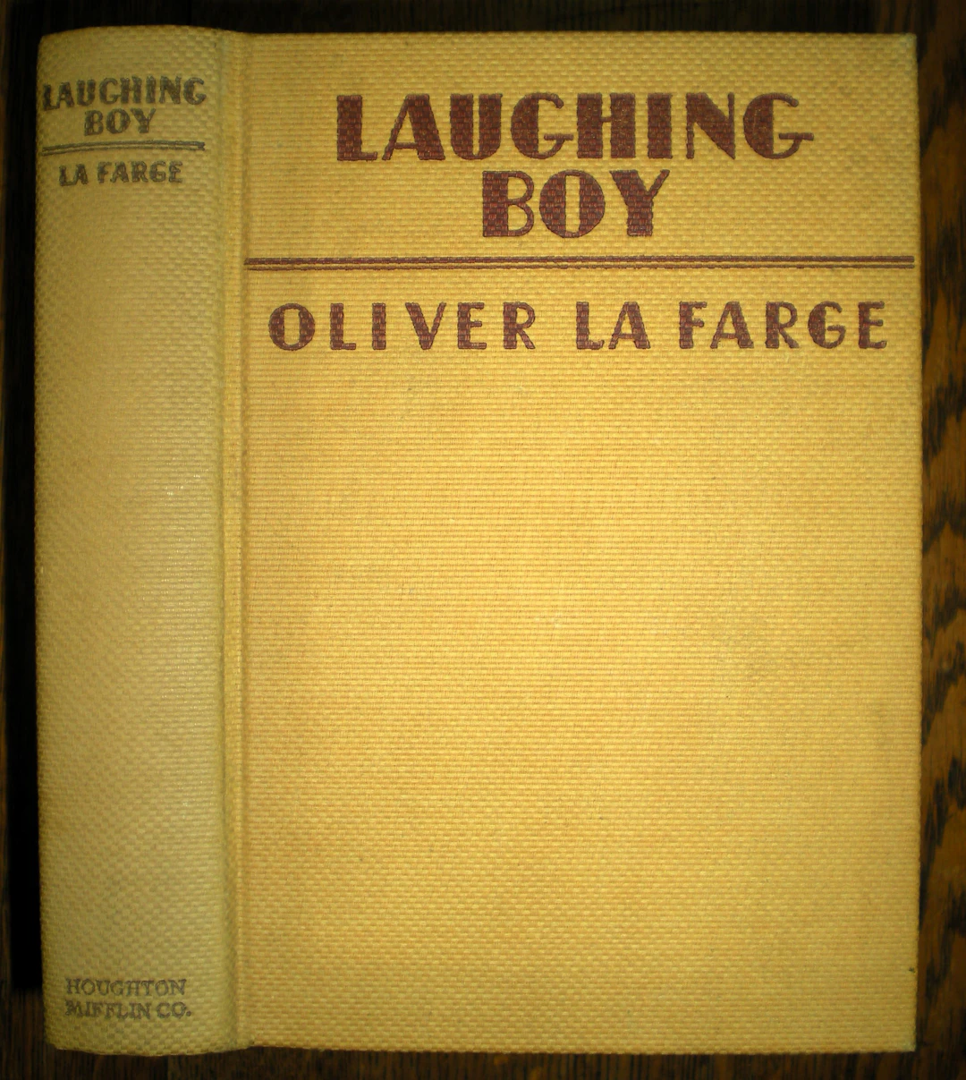 [First Edition] Laughing Boy Oliver La Farge [Used - Very good] [Hardcover]