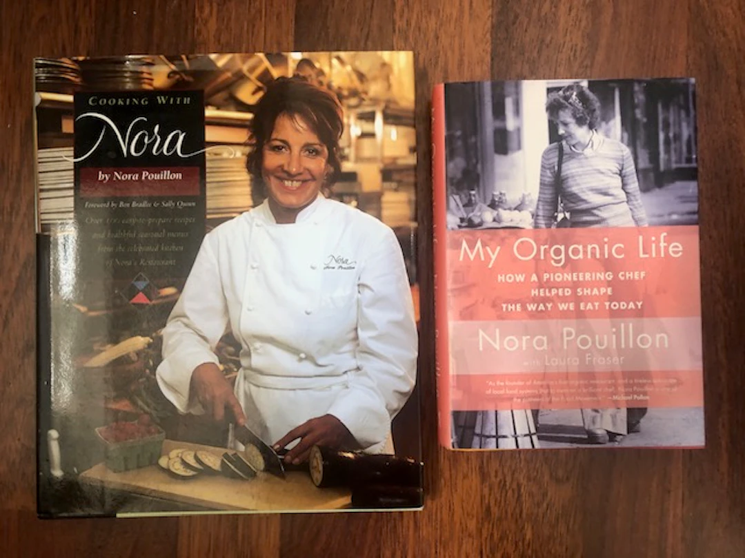[Signed] [First Edition] Cooking with Nora & My Organic...