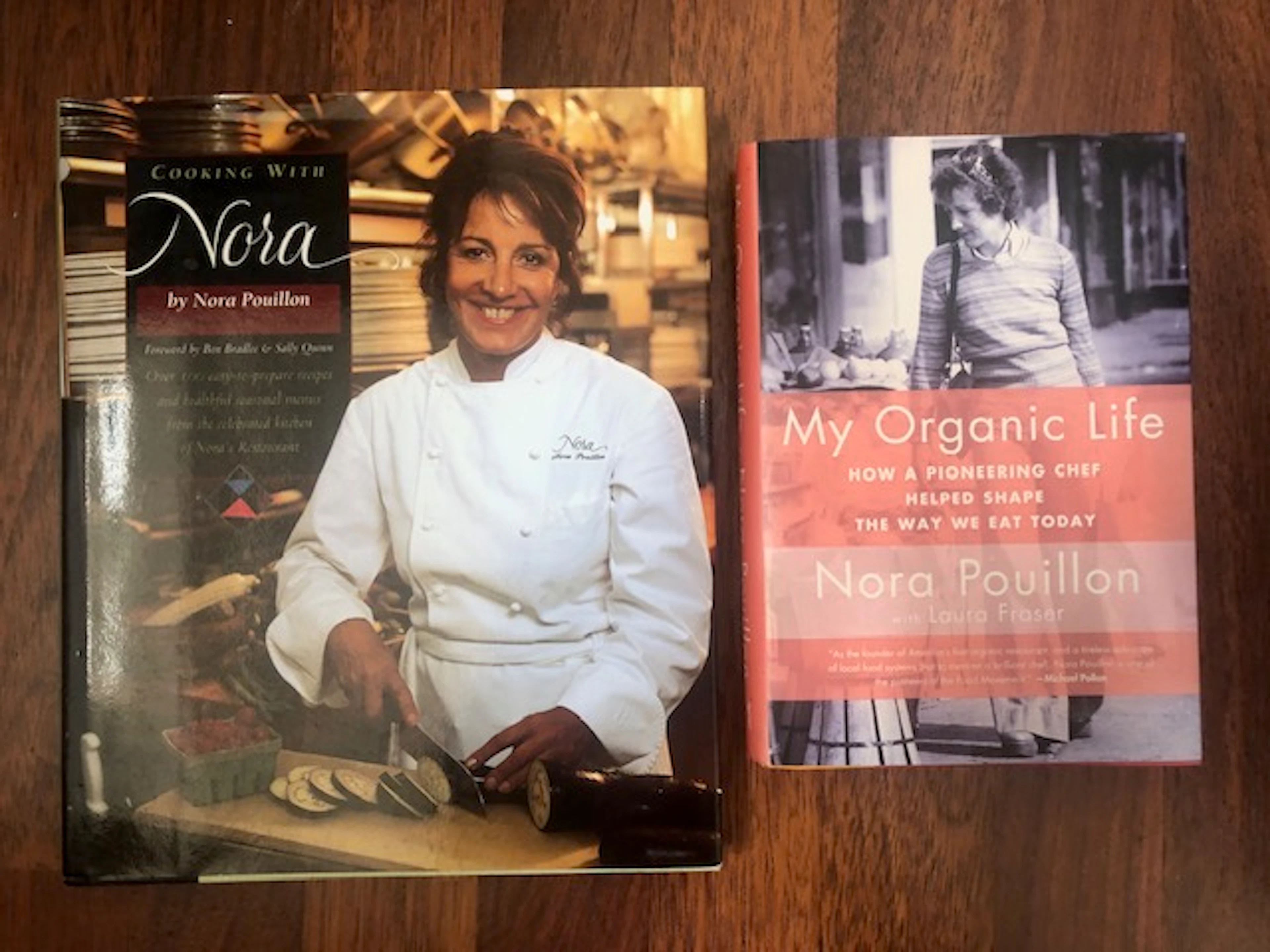 [Signed] [First Edition] Cooking with Nora & My Organic...