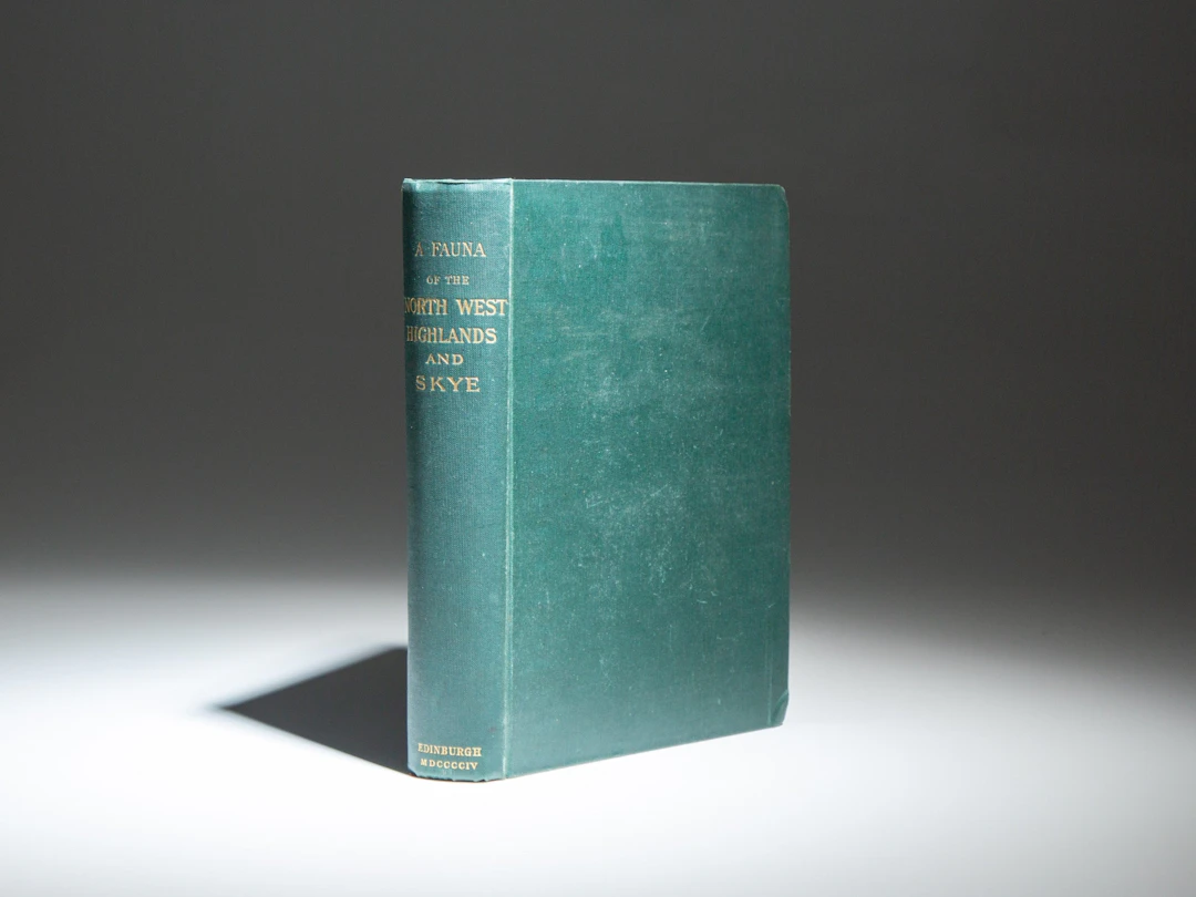 [First Edition] A Fauna of the North-West Highlands & Skye 1904 Harvie-Brown