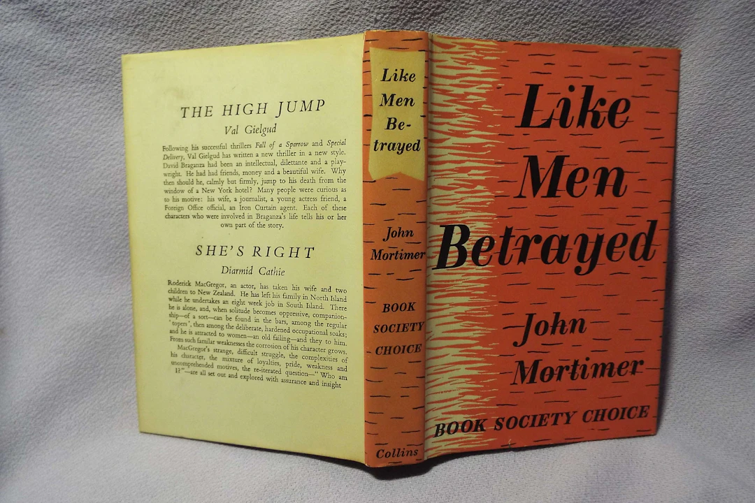[Signed] [First Edition] Like Men Betrayed : Signed : First thus Mortimer