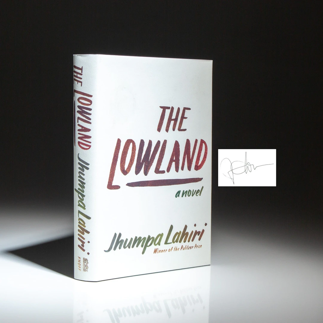 [Signed] [First Edition] The Lowland; A Novel Lahiri