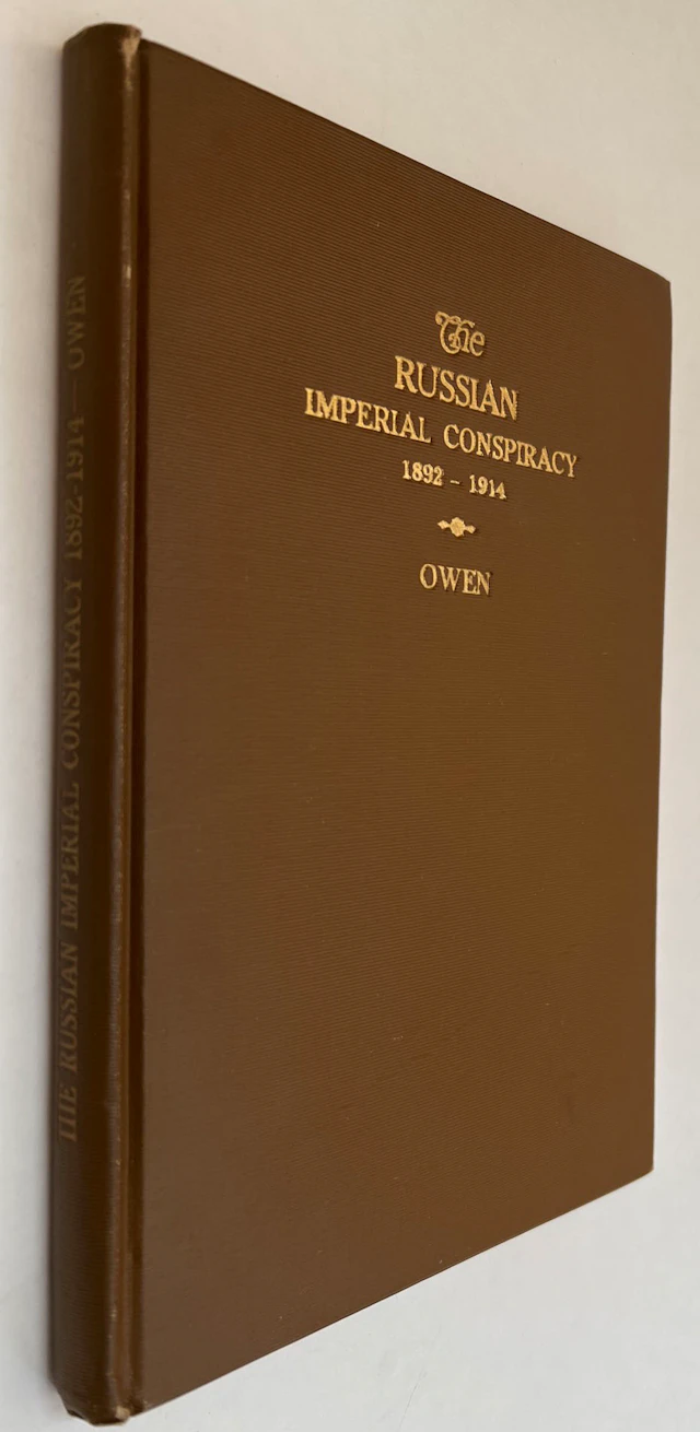[Signed] [First Edition] The Russian Imperial Conspiracy