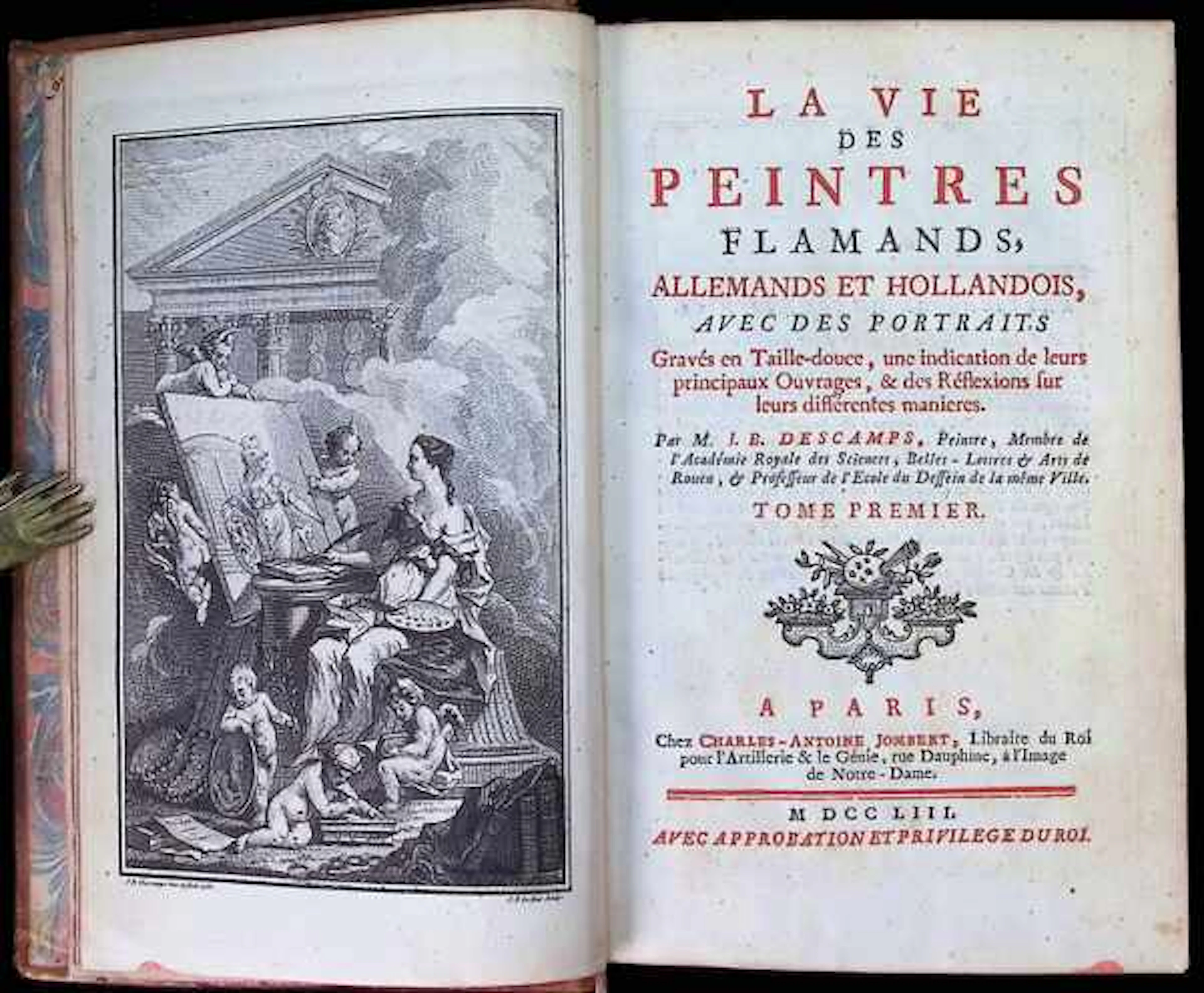 [First Edition] LA VIE DES PEINTRES FLAMANDS