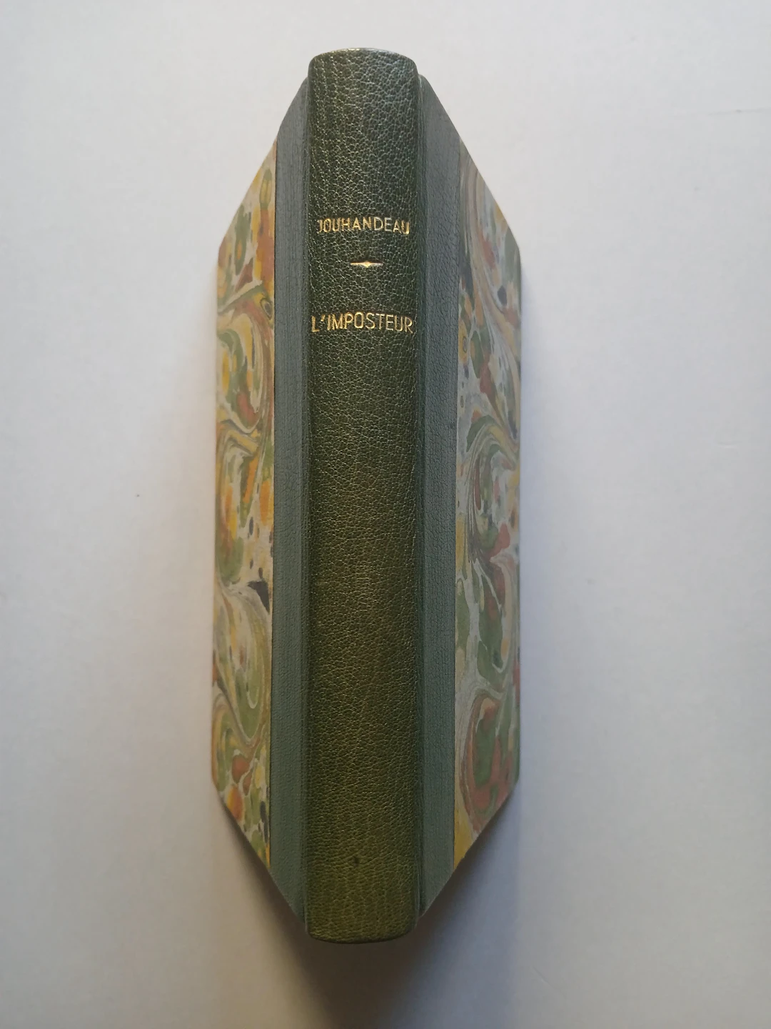 [Signed] [First Edition] L'imposteur Marcel JOUHANDEAU...