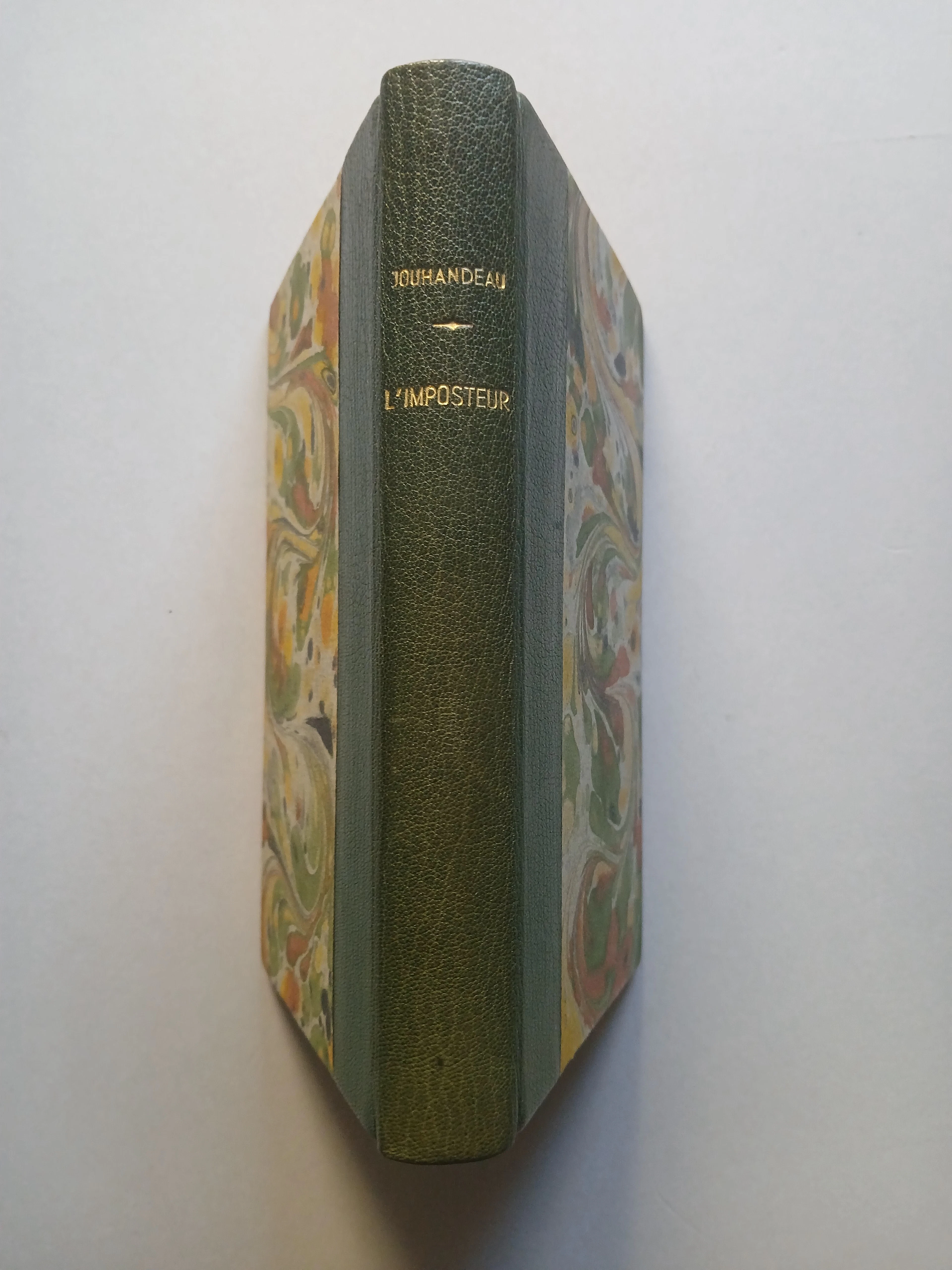 [Signed] [First Edition] L'imposteur Marcel JOUHANDEAU...