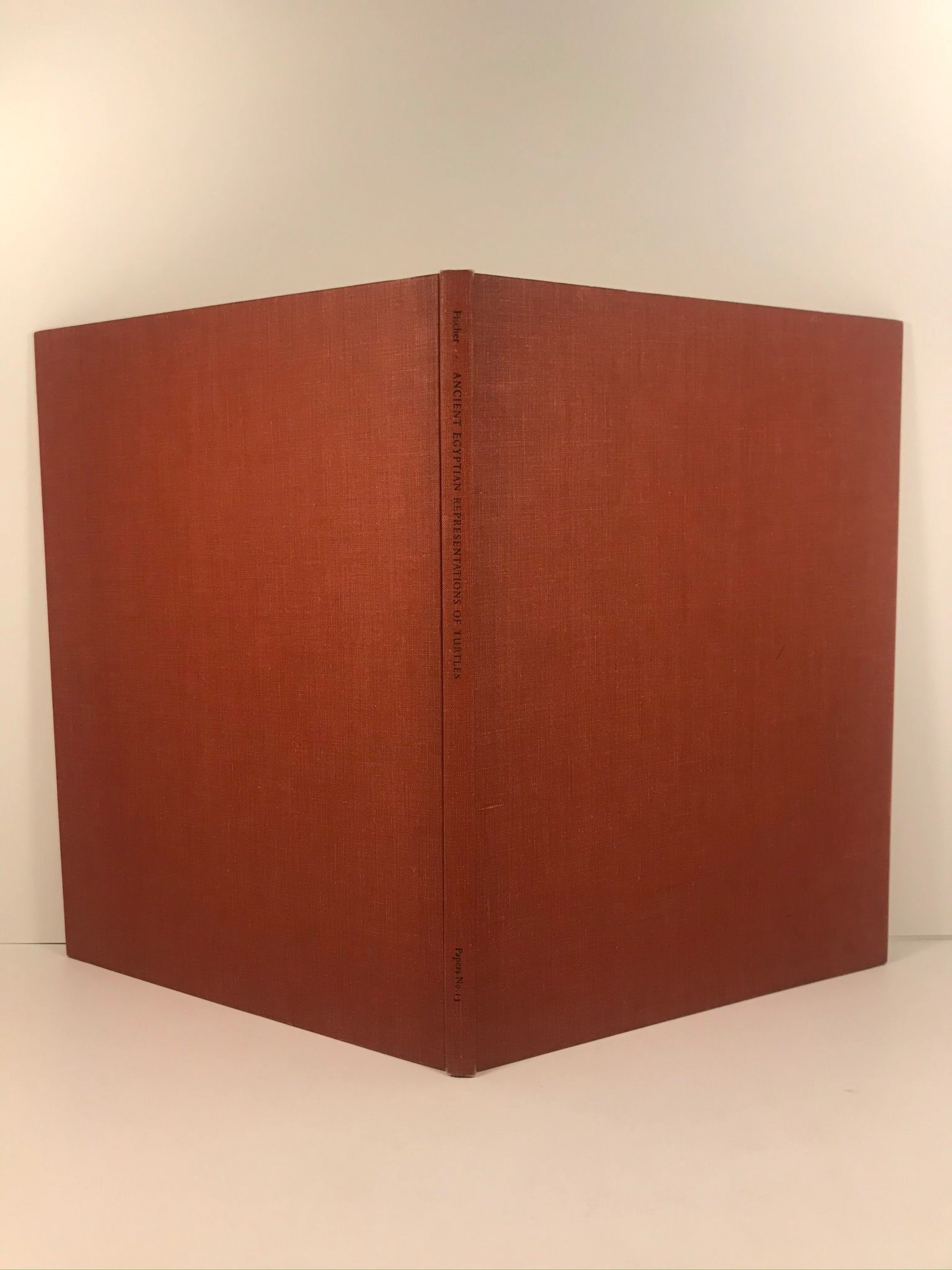 [Signed] [First Edition] Ancient Egyptian Representations of Turtles Papers No