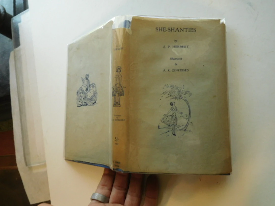 [Signed] [First Edition] She-Shanties - signed by author HERBERT